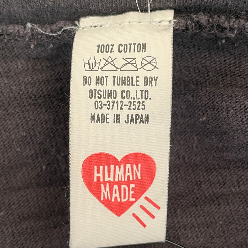 HUMAN MADE/T-Shirt/XXL/Cotton/GRY/Graphic/multi dry all
