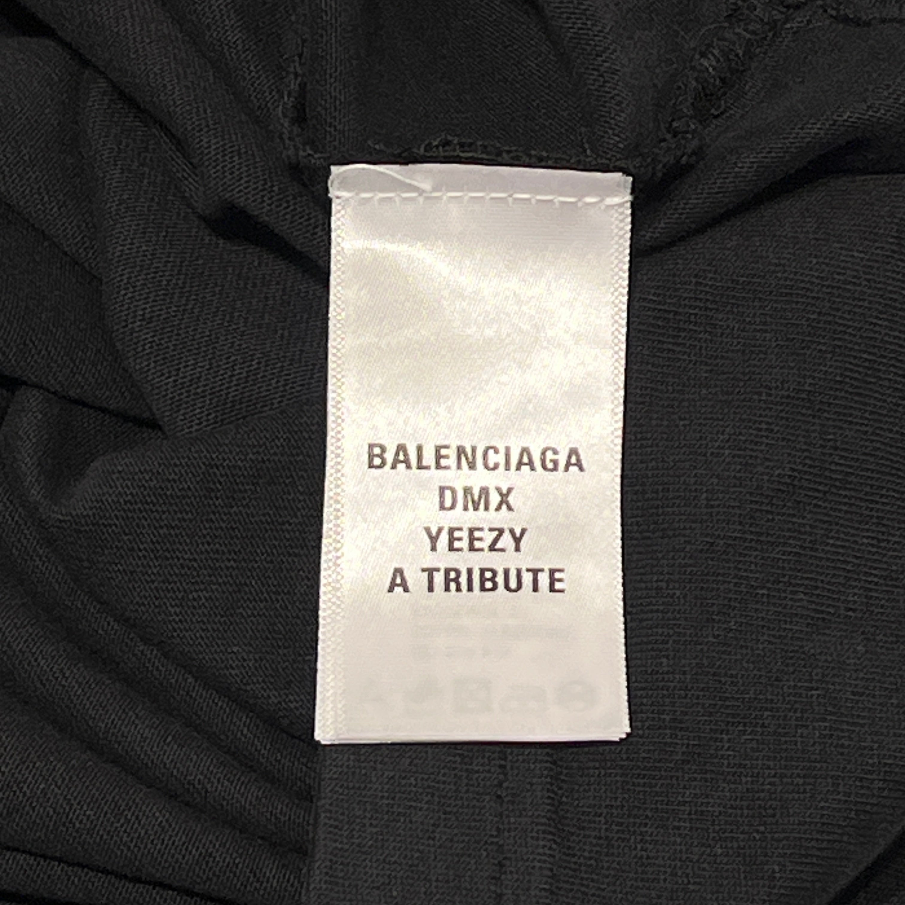 BALENCIAGA/YEEZY/KANYE WEST/LS T-Shirt/L/Cotton/BLK/DMX view 3