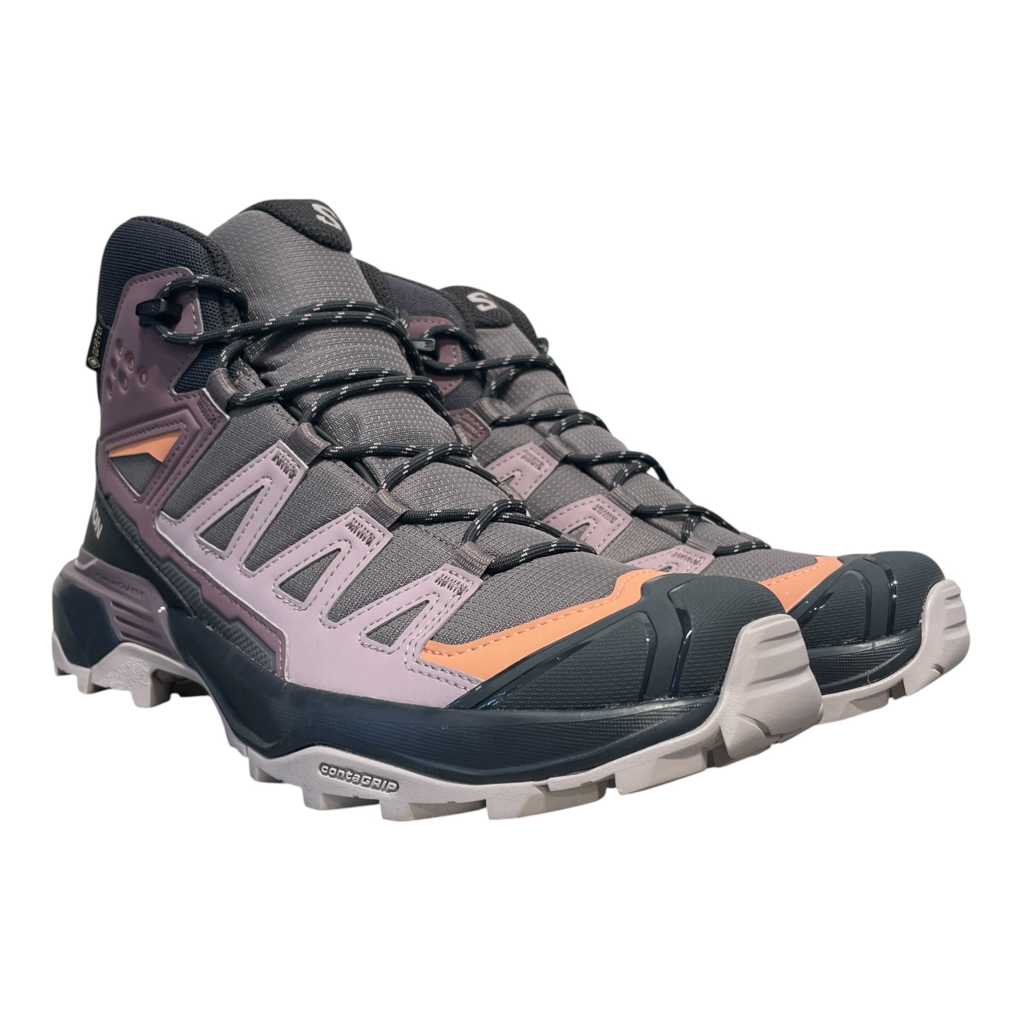 salomon/Lace Up Boots/US 9/Nylon/PPL/X ULTRA 360 view 1