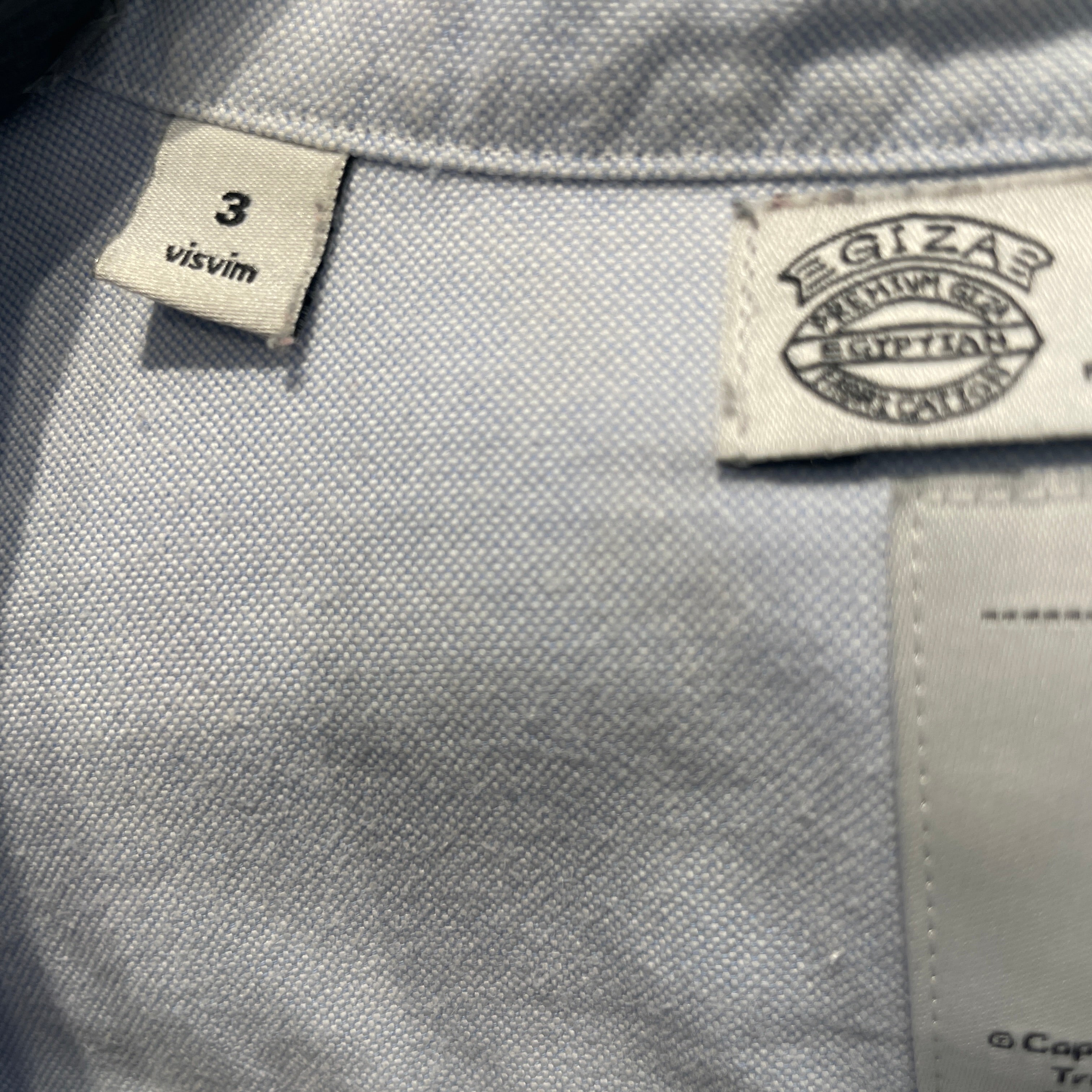 visvim/LS Shirt/3/Cotton/BLU/Triangles view 4