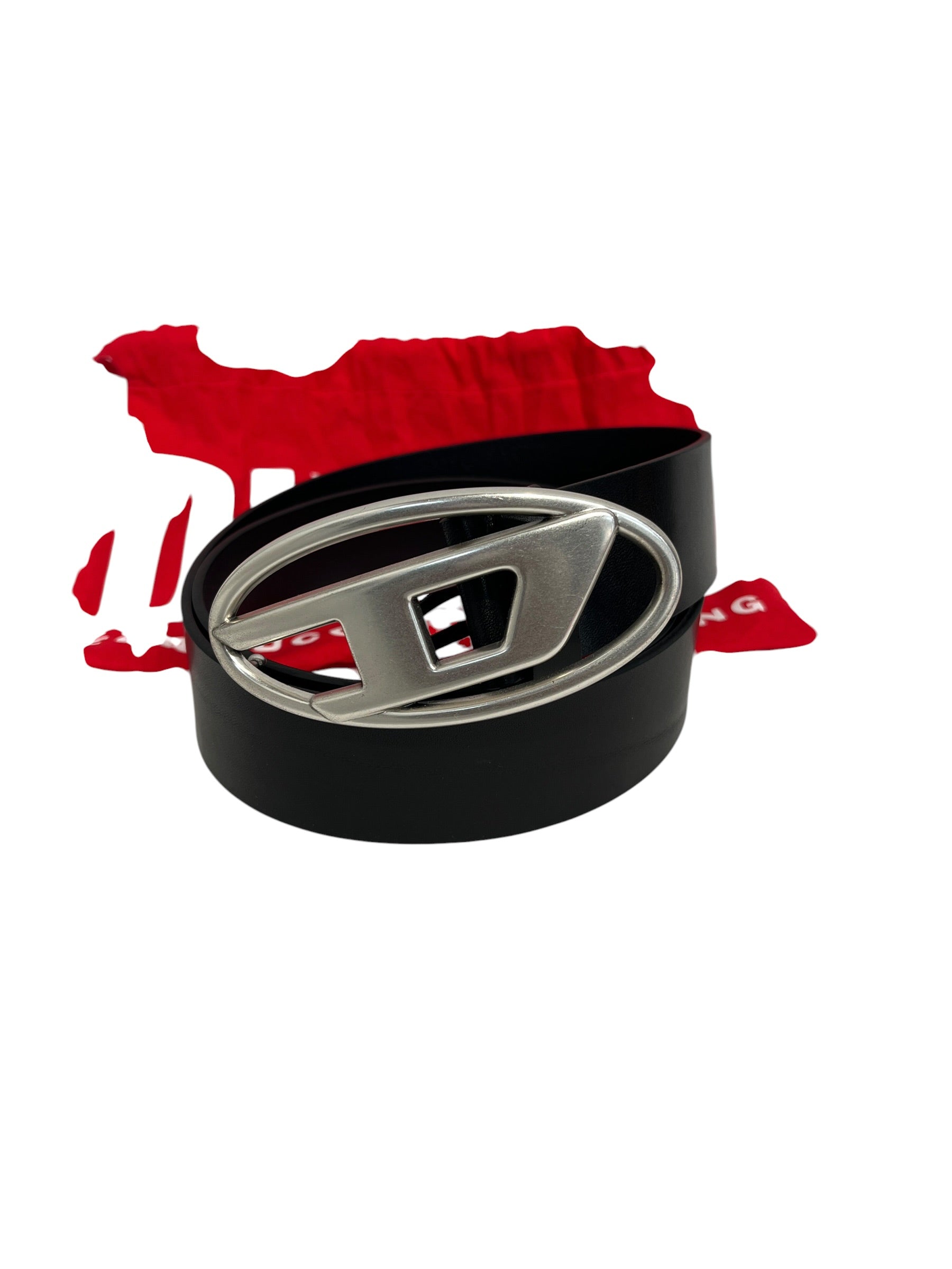 DIESEL/Belt/Leather/BLK/M's/1DR view 1