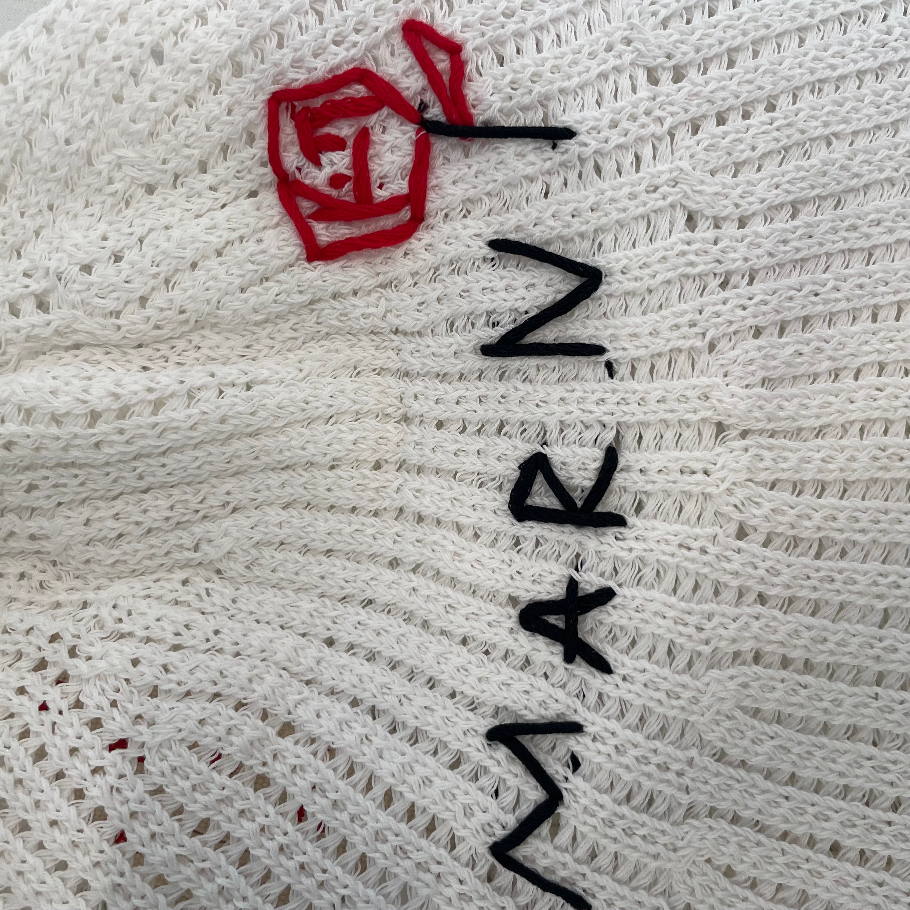 MARNI/Straw Hat/Cotton/WHT/#M012CLM0116Q0UFCE24/FLOWER view 5