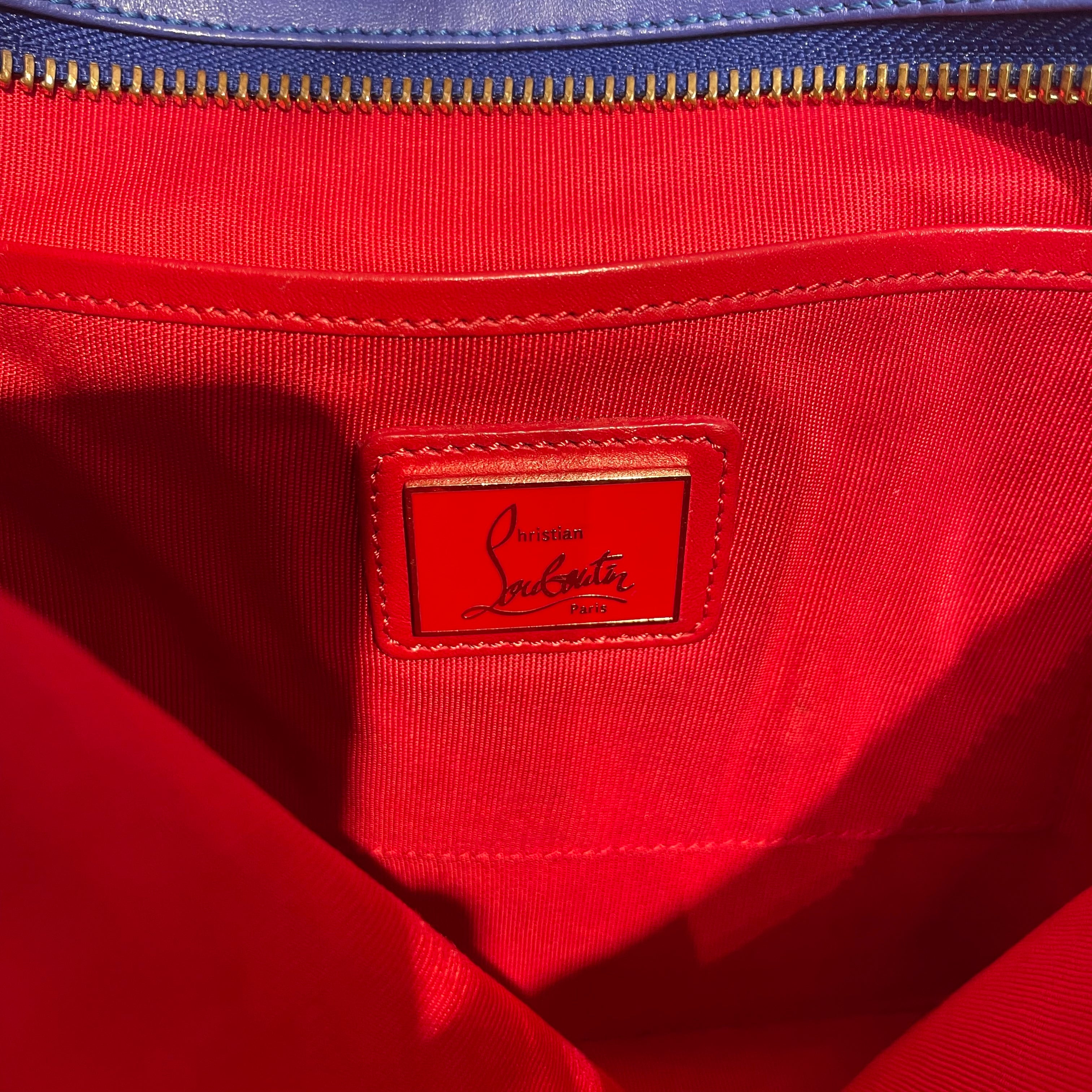Christian Louboutin/Cross Body Bag/Leather/NVY/Loubiposh view 5