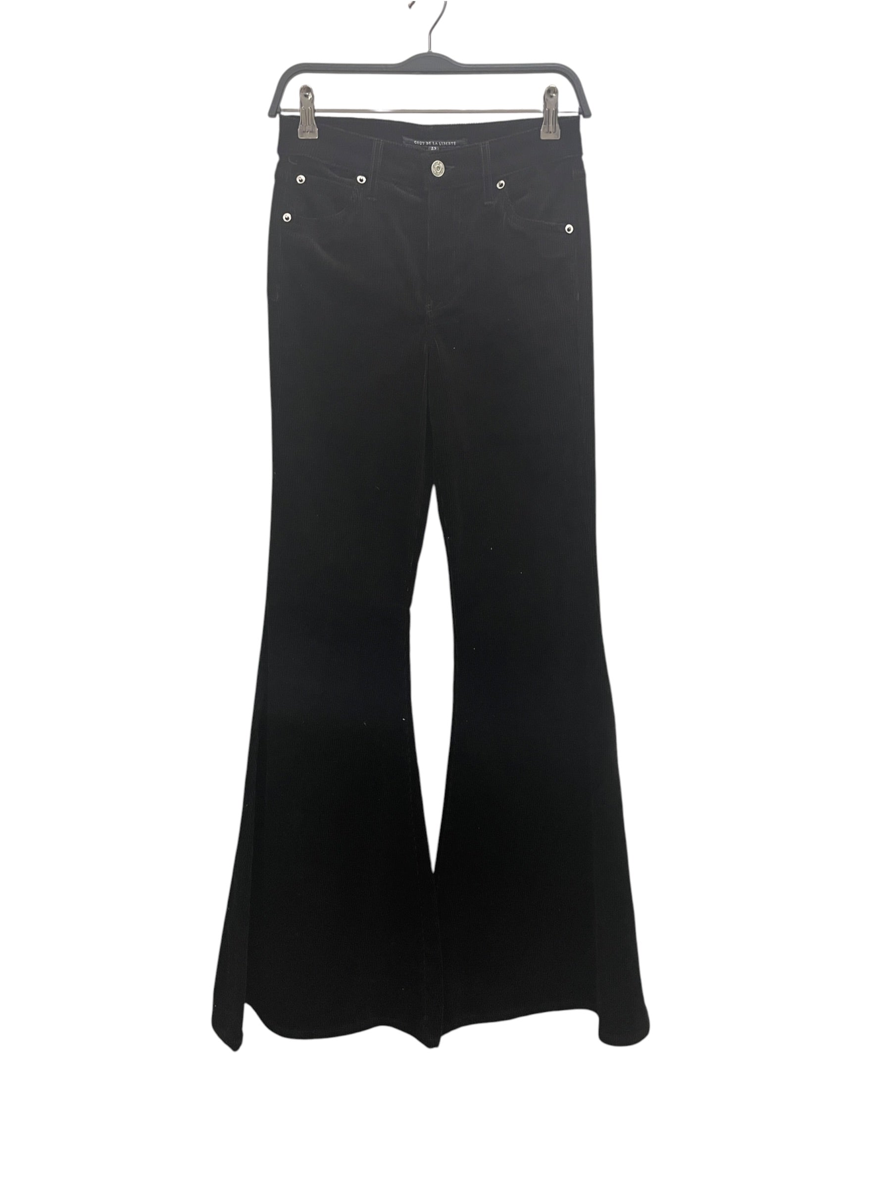 COUT DE LA LIBERTE/Bottoms/25/Cotton/BLK/COURD, BELL BOTTOMS view 3