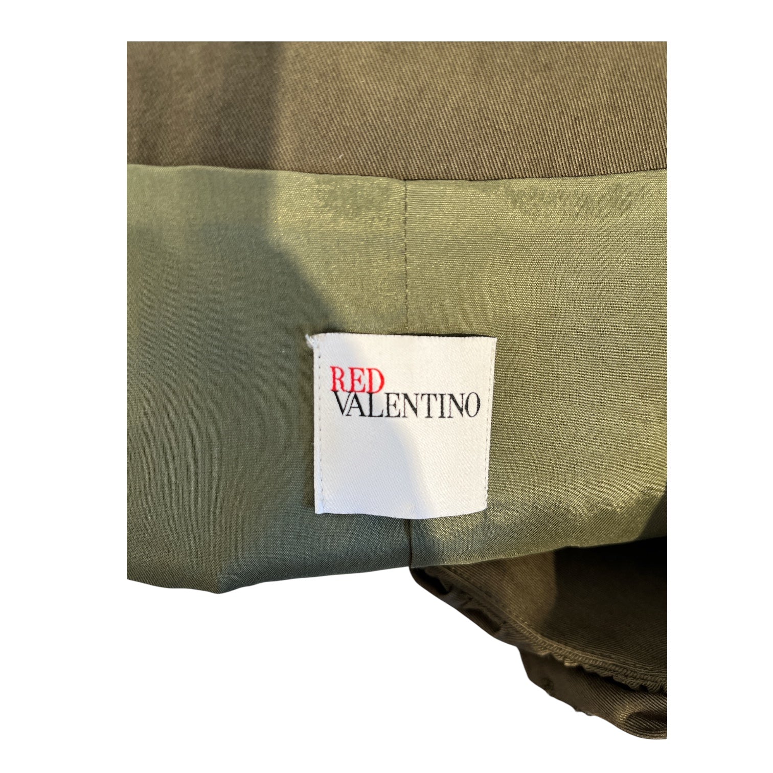 VALENTINO/Jacket/4/Cotton/GRN/OLIVE SAFARI BLAZER RED VALENT view 3