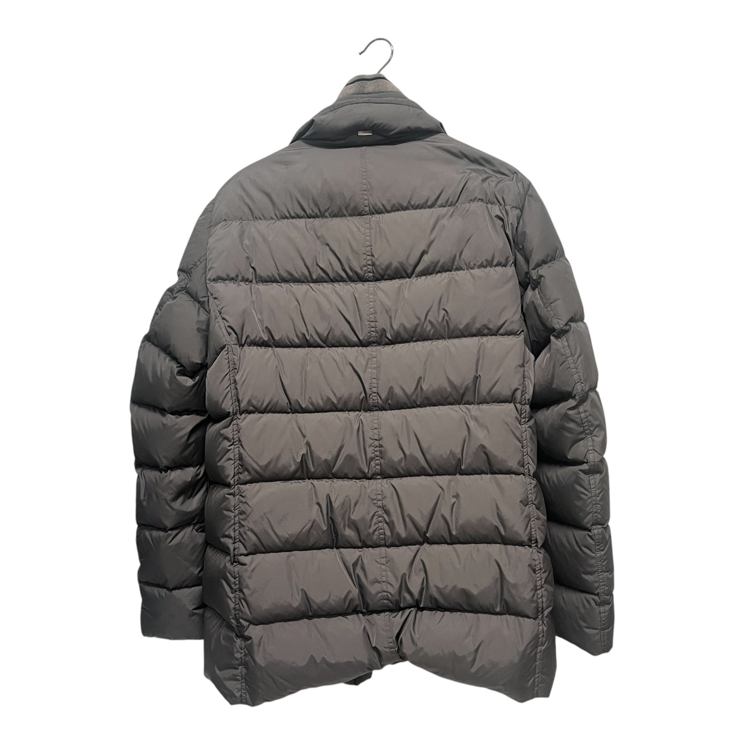 HERNO/Puffer Jkt/52/GRY/DOUBLE ZIPPER view 2