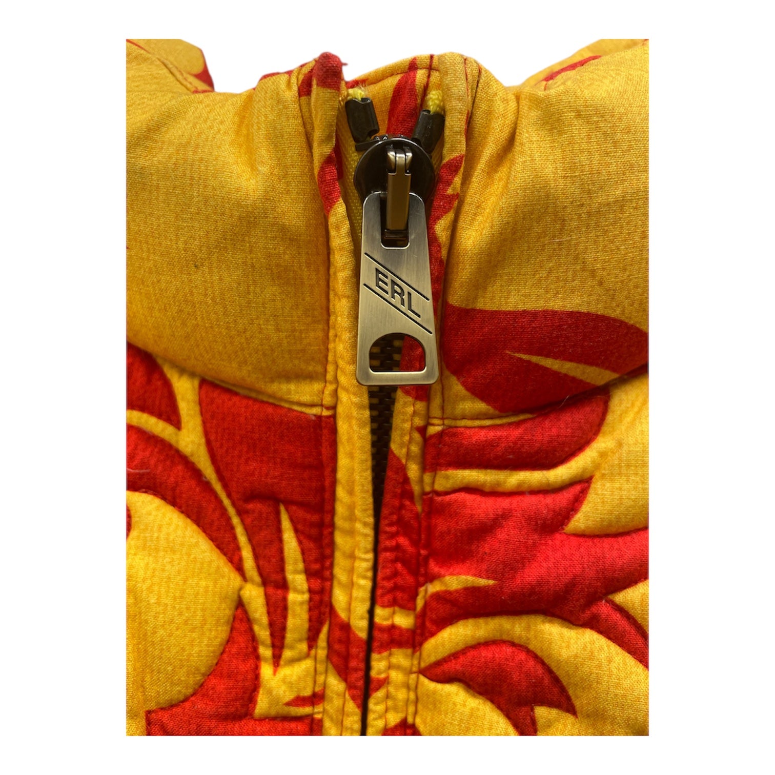 ERL/Puffer Jkt/XXL/Cotton/YEL/All Over Print/RED FLORAL DESIGN view 4