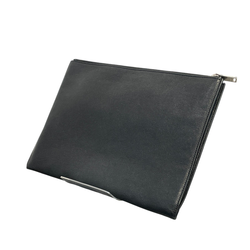 SAINT LAURENT/Pouch/OS/Leather/BLK/Star