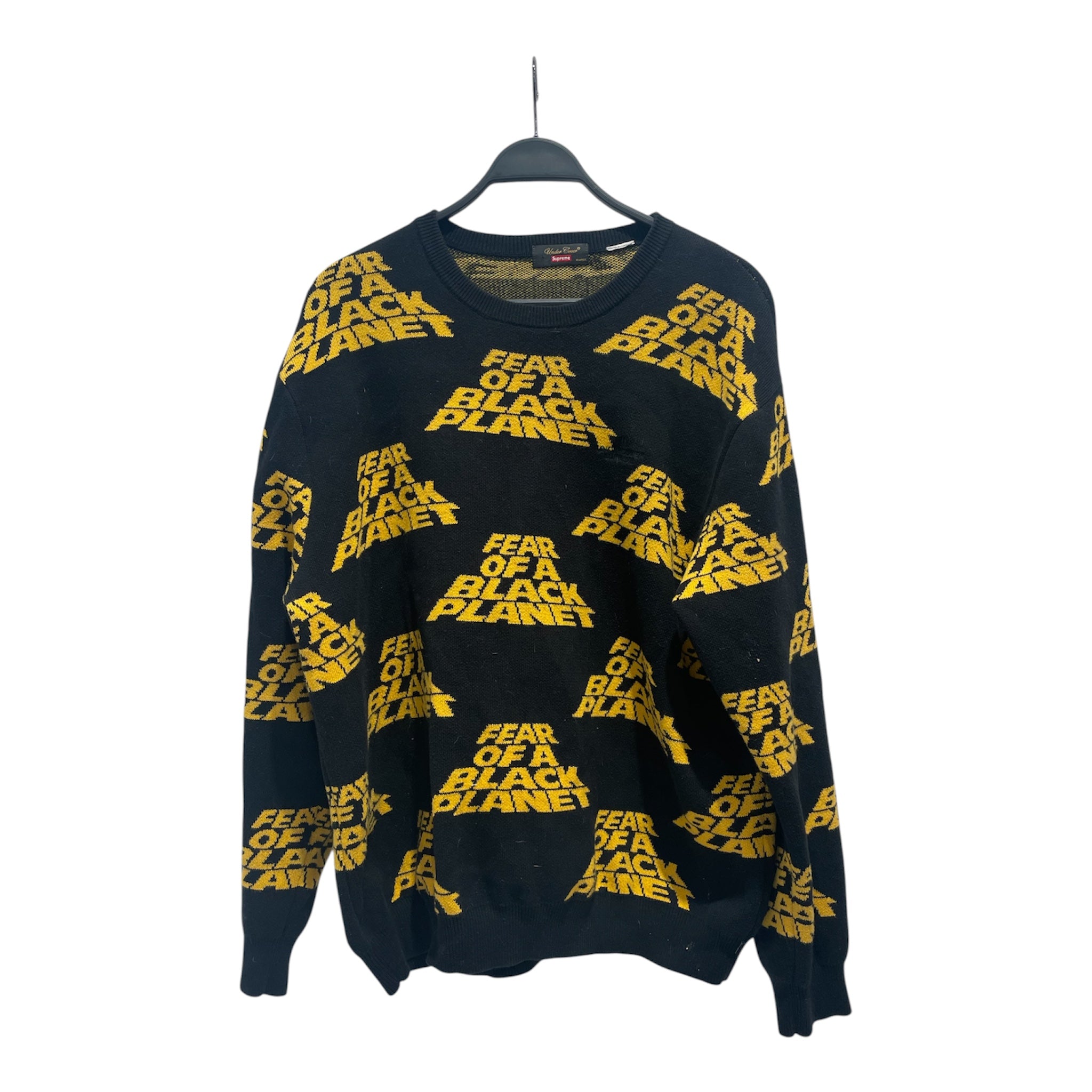 Supreme/UNDERCOVER/Sweater/XL/All Over Print/Cotton/BLK/Public Enemy Pullover view 1