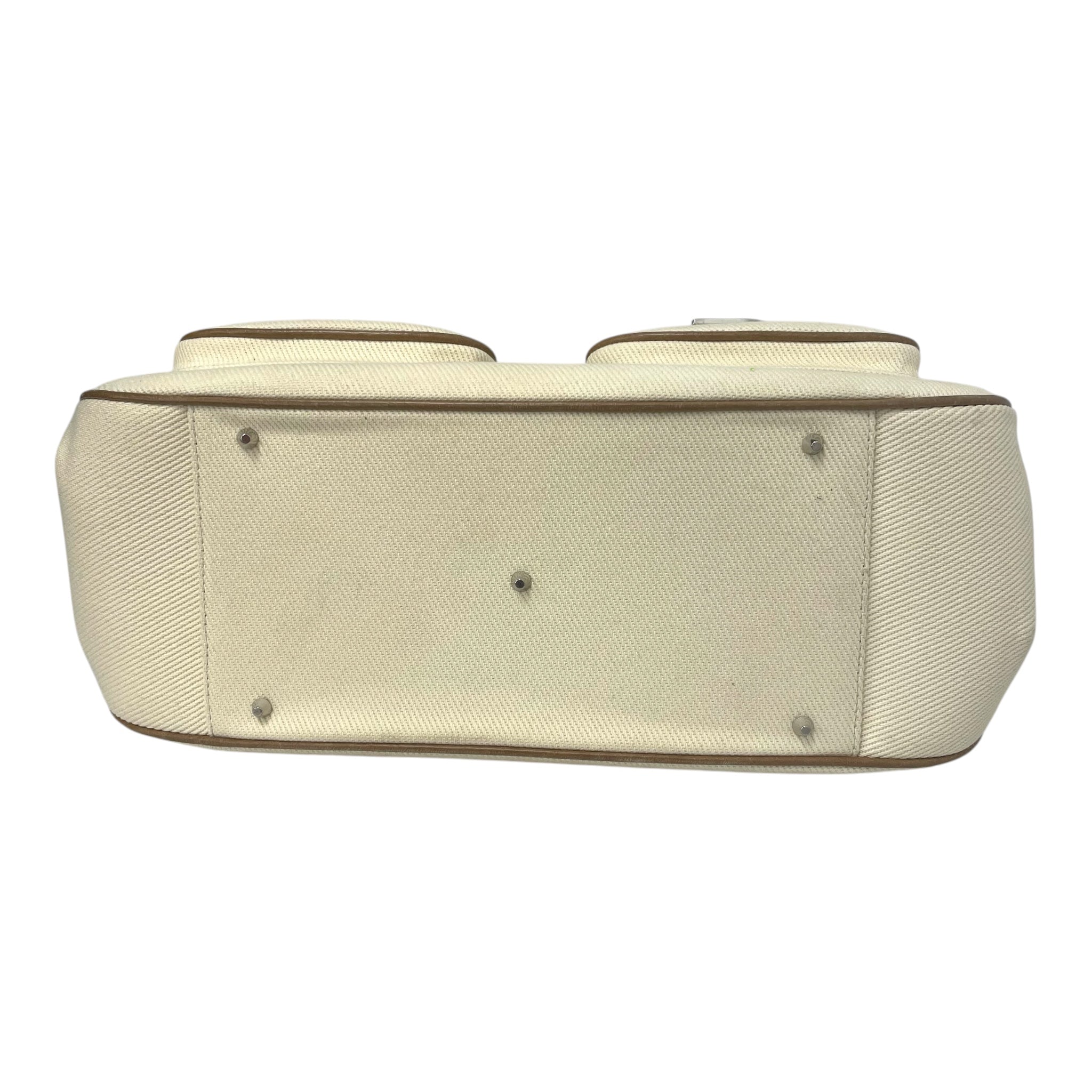 Christian Dior/Hand Bag/Linen/CRM/DETECTIVE HANDBAG 05-MA-1015 view 3