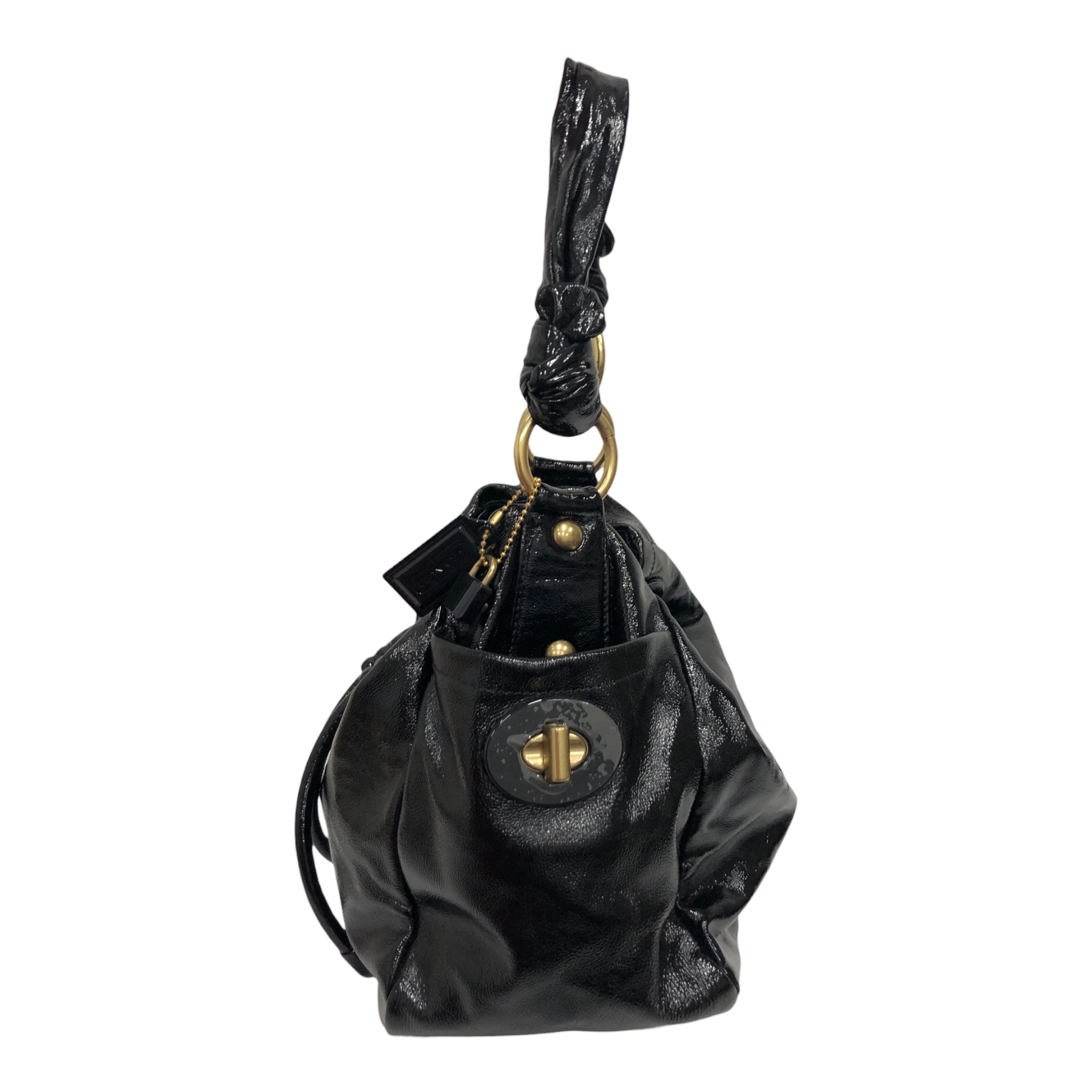 COACH/Hand Bag/Acrylic/BLK/Patent Blk Resort Collection view 4
