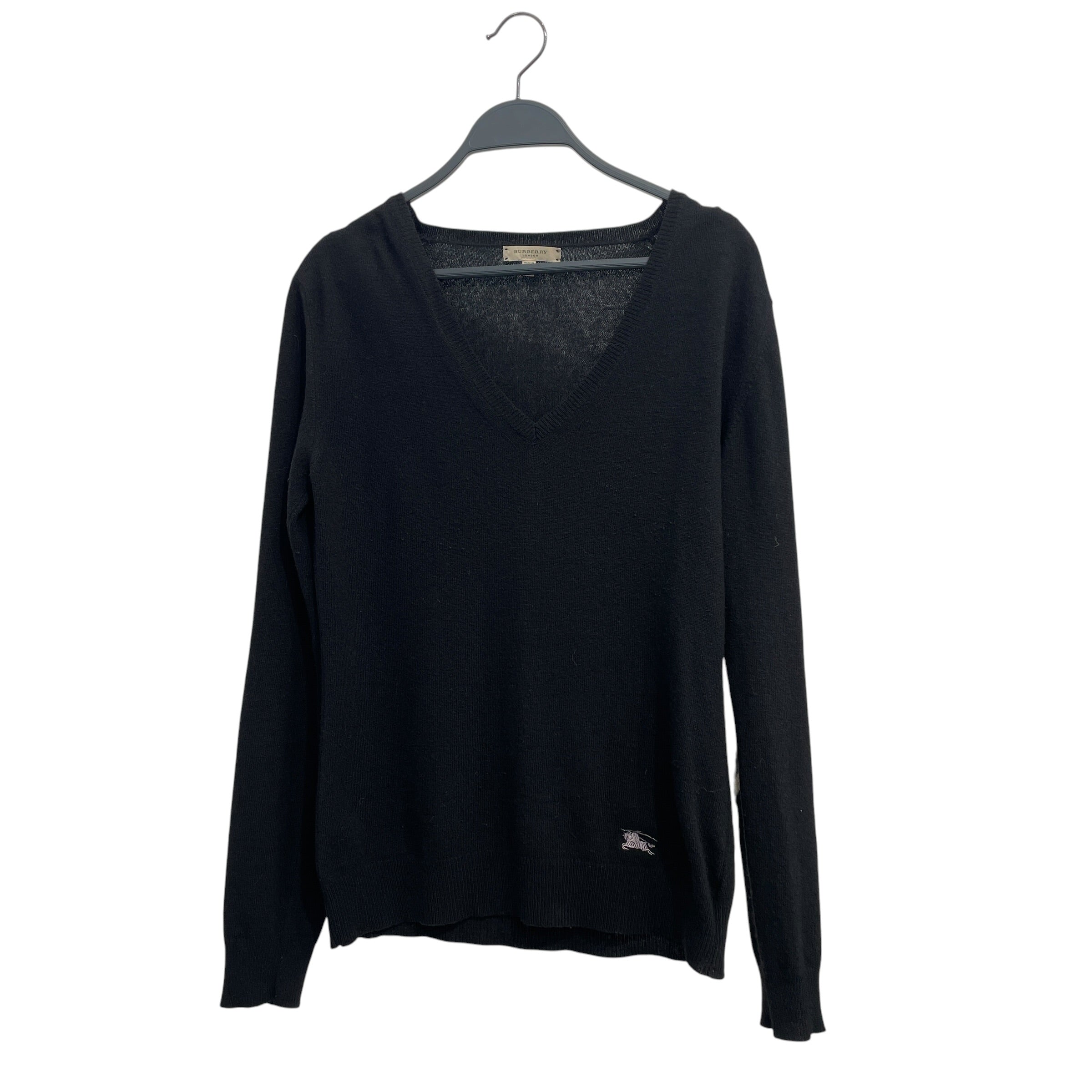 BURBERRY LONDON/Sweater/S/Wool/BLK/ view 1