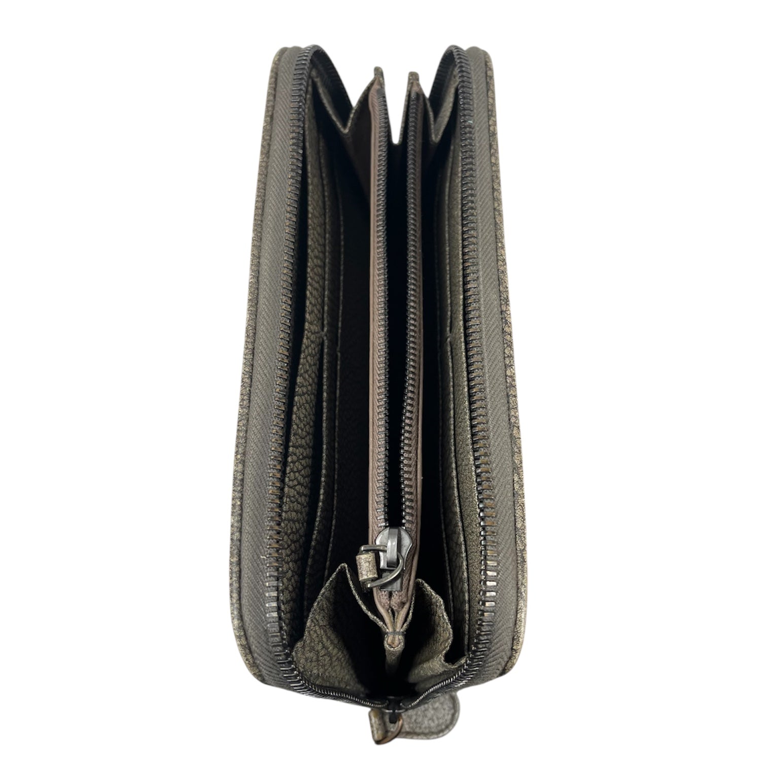 BOTTEGA VENETA/Long Wallet/Leather/BRW/MULTI-LEATHER INTRECCIATO view 4