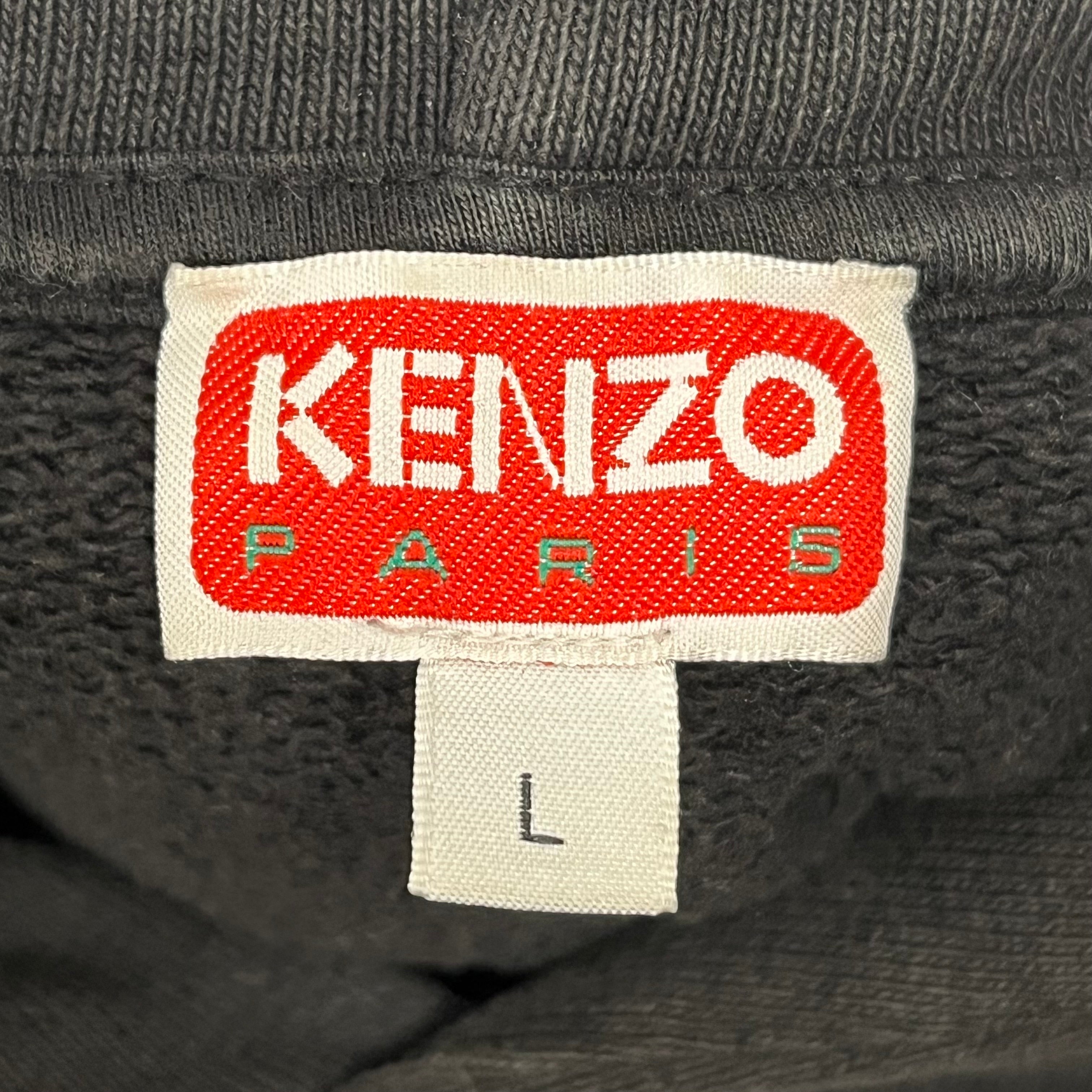 KENZO/Hoodie/L/Cotton/BLK/ view 3