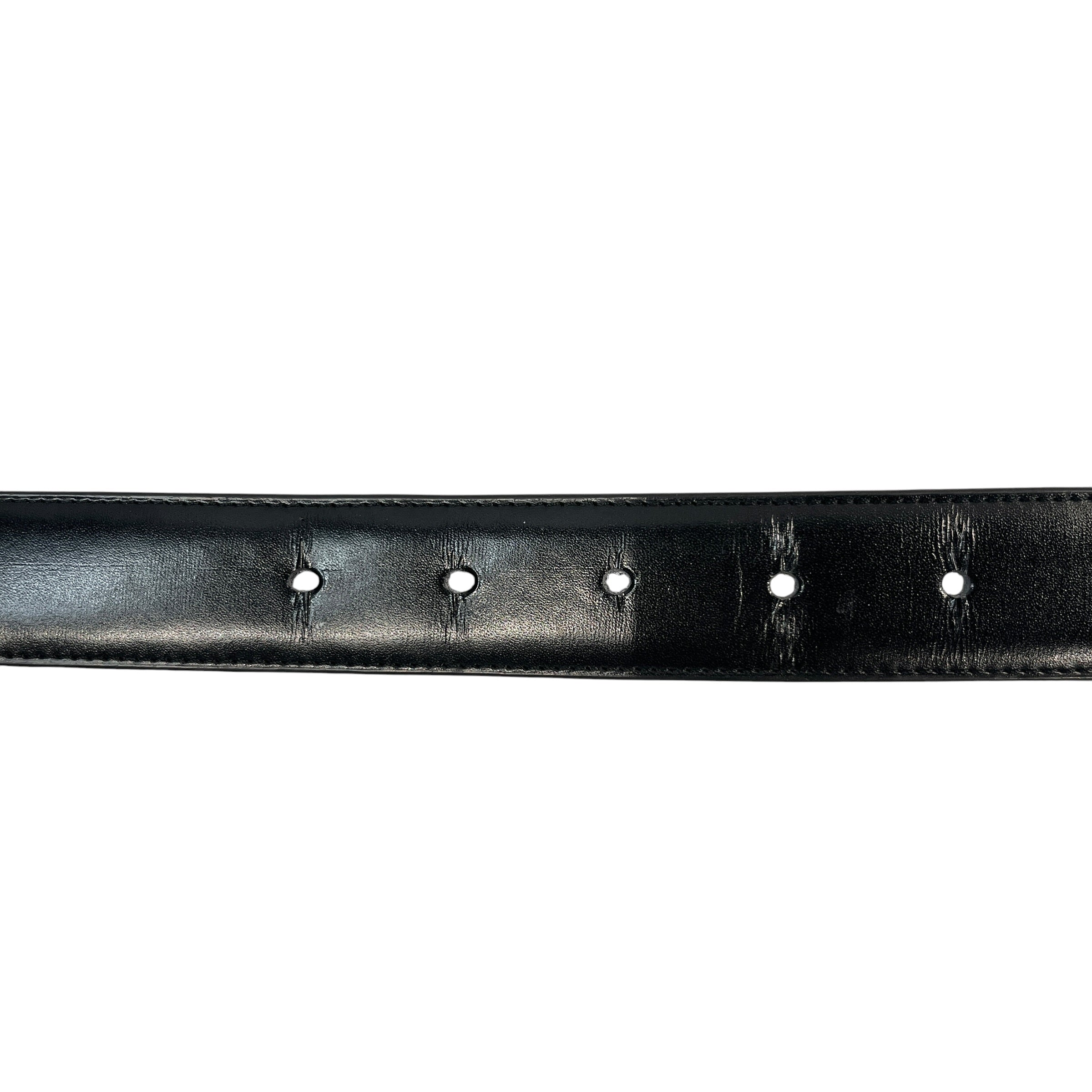 Salvatore Ferragamo/Accessories/Leather/BLK/M's/Small buckle view 4