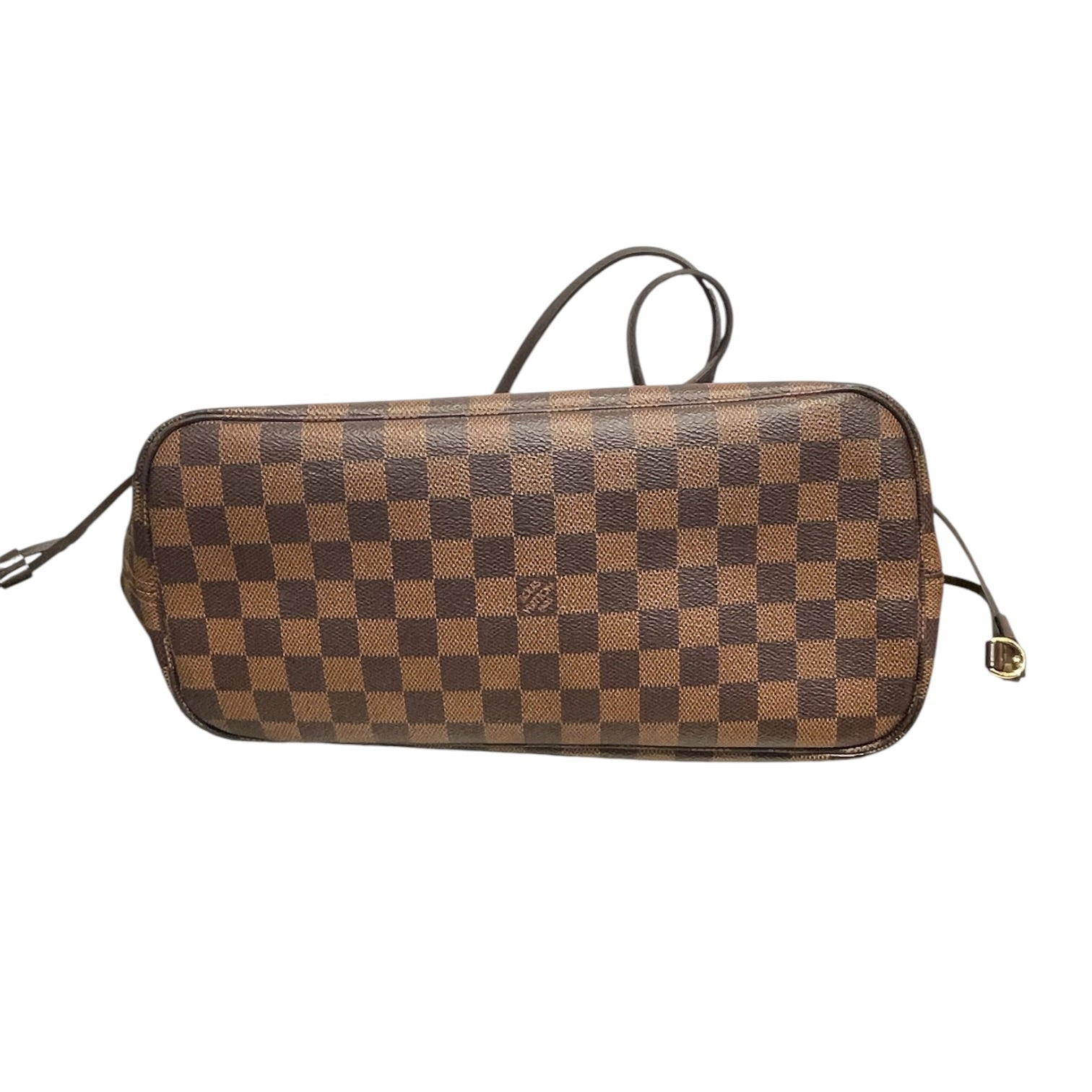 LOUIS VUITTON/Tote Bag/Monogram/Leather/BRW/DAMIER EBENE NEVERFULL MM view 5