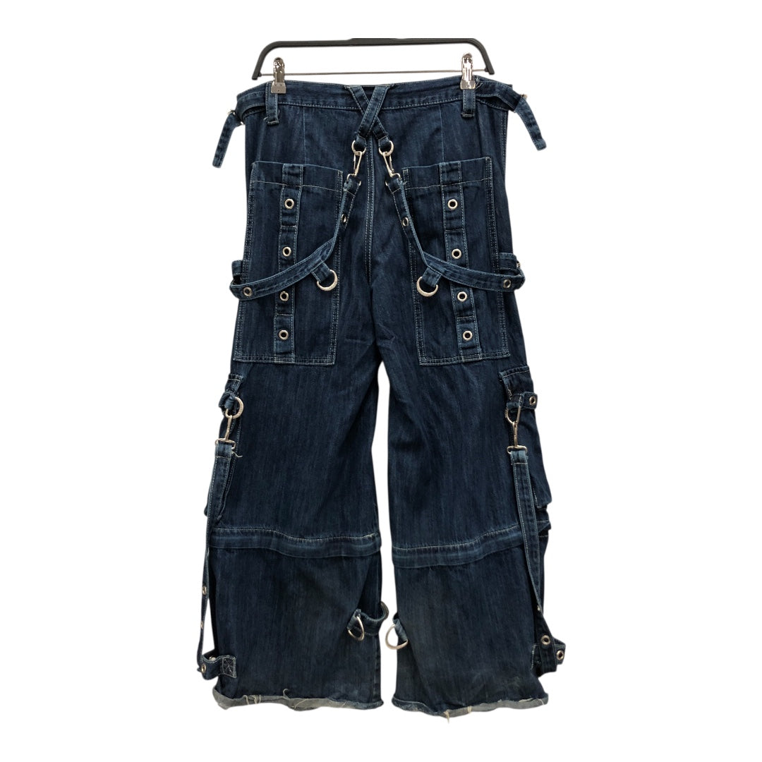 TRIPP NYC/Cargo Pants/S/Cotton/IDG/SJULL PATCH METAL STUDS view 2
