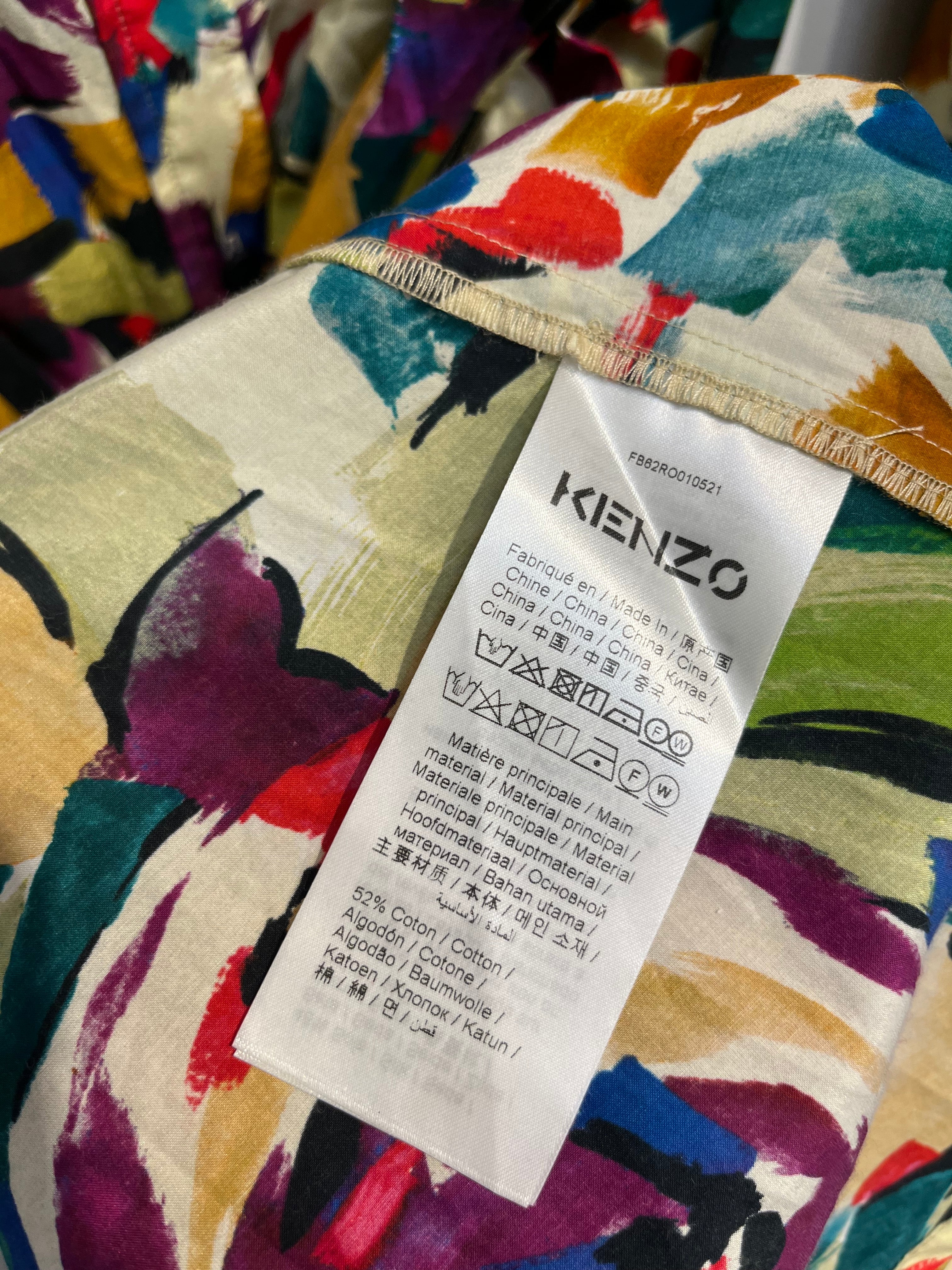 KENZO/LS Dress/34/All Over Print/MLT/ARCHIVE MULTICOLOR LS DRESS view 4