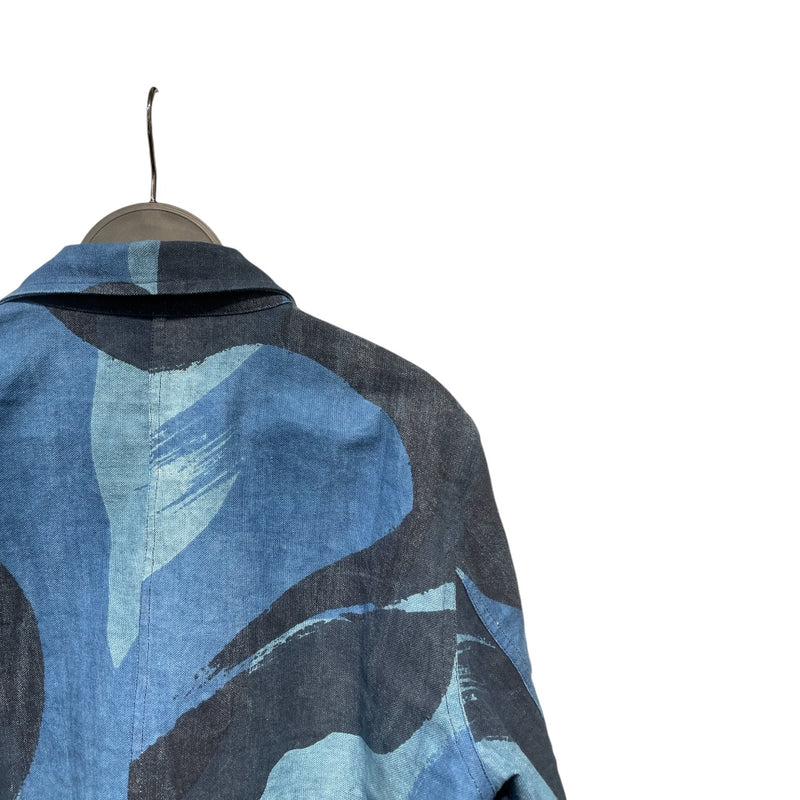 INDI + ASH/Blouson/1/Cotton/NVY/All Over Print/