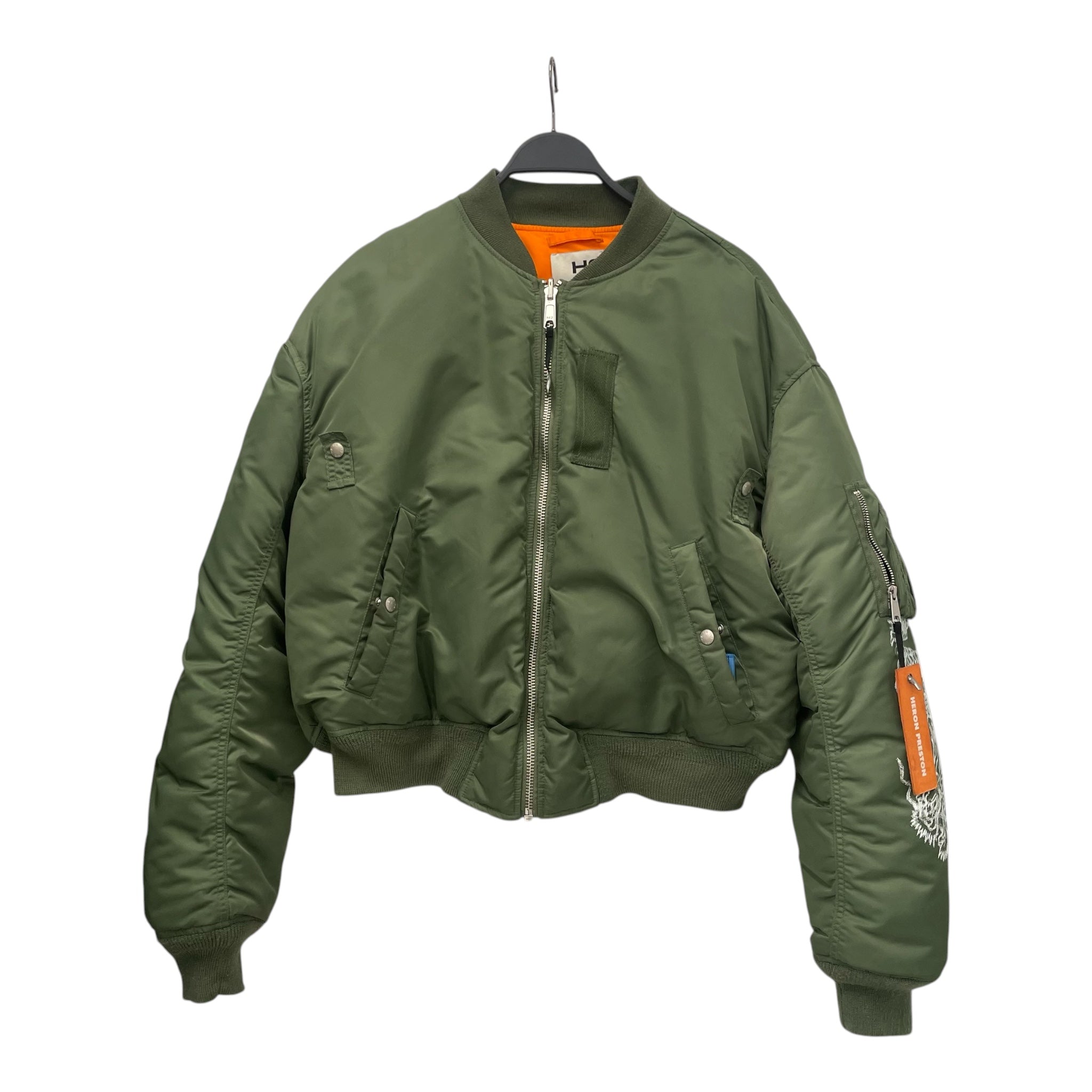 HERON PRESTON/H&M/Jacket/M/Nylon/GRN/Bomber : unity view 1