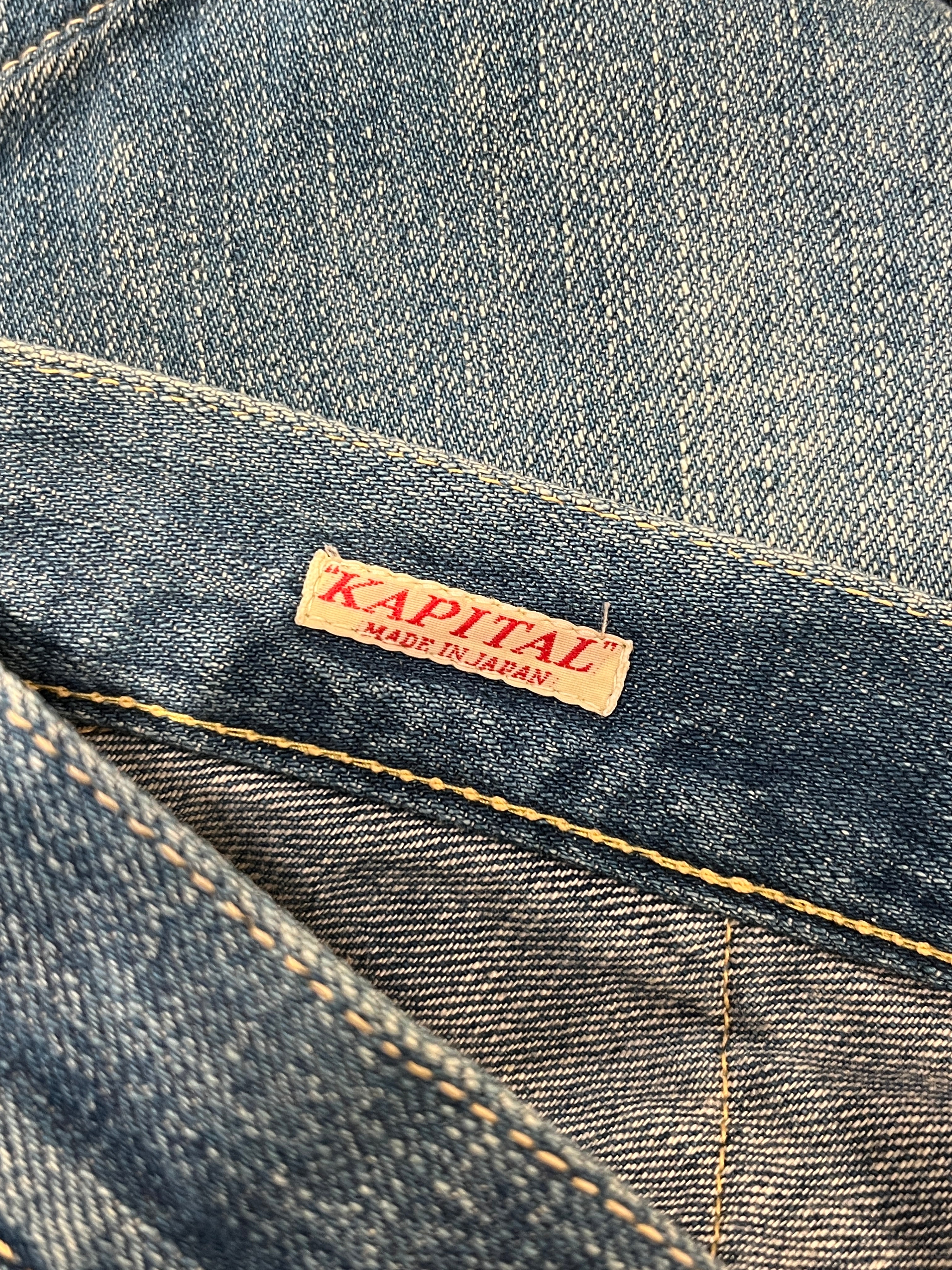 KAPITAL/Straight Pants/Denim/BLU/ view 3