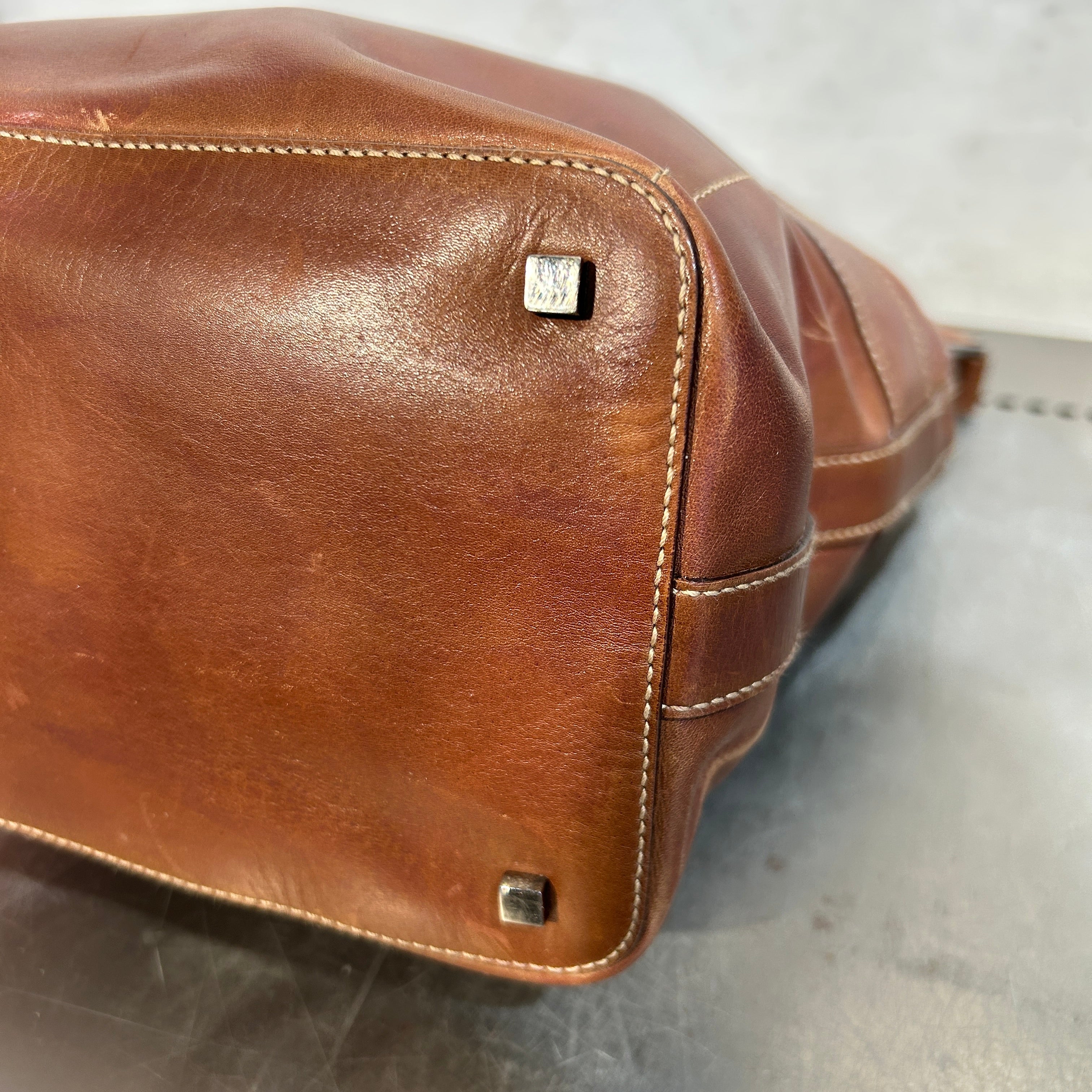 GUCCI/Bag/Leather/BRW/VINTAGE HOBO view 7