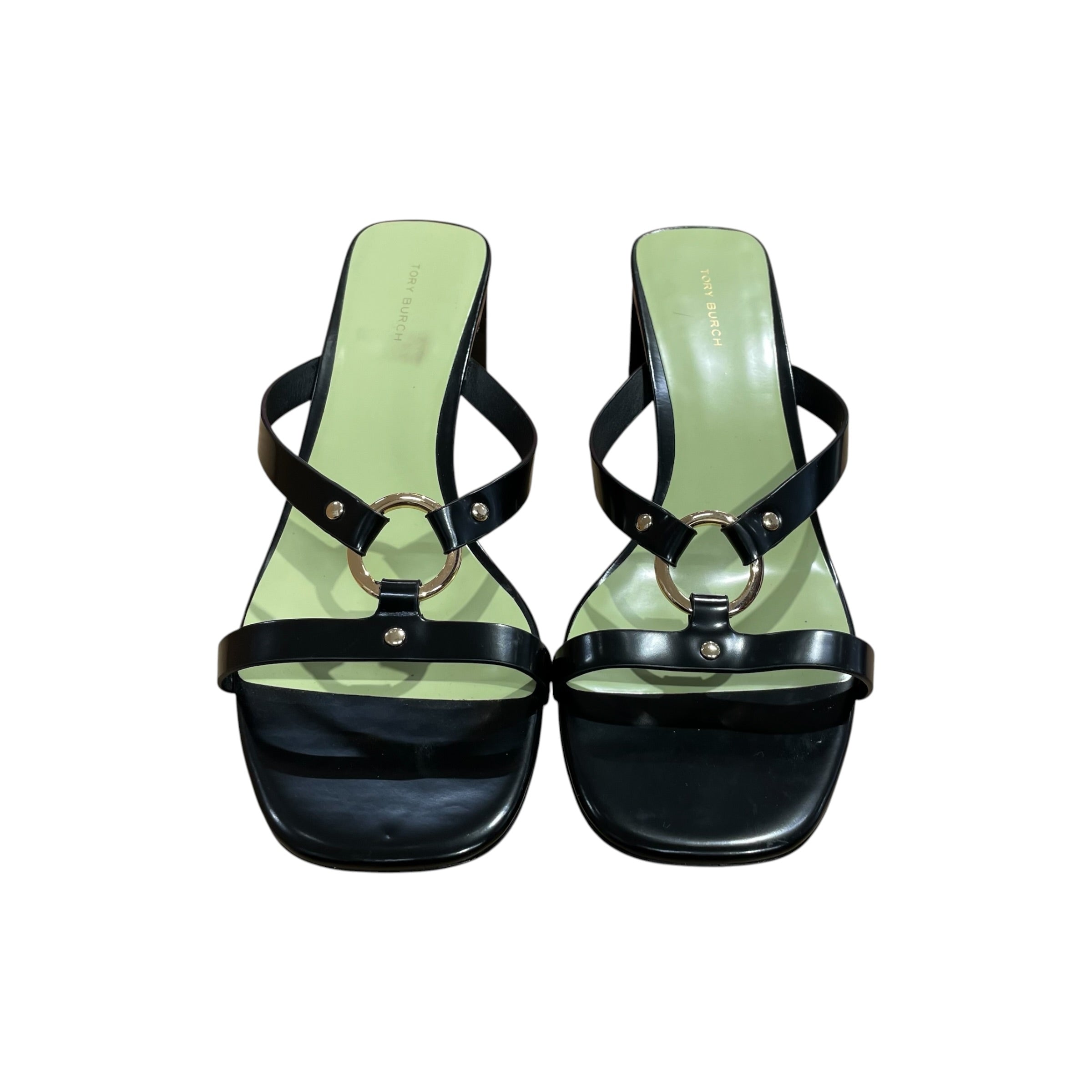TORY BURCH/Flat Shoes/US 10/BLK/Ring Heel Flats view 5