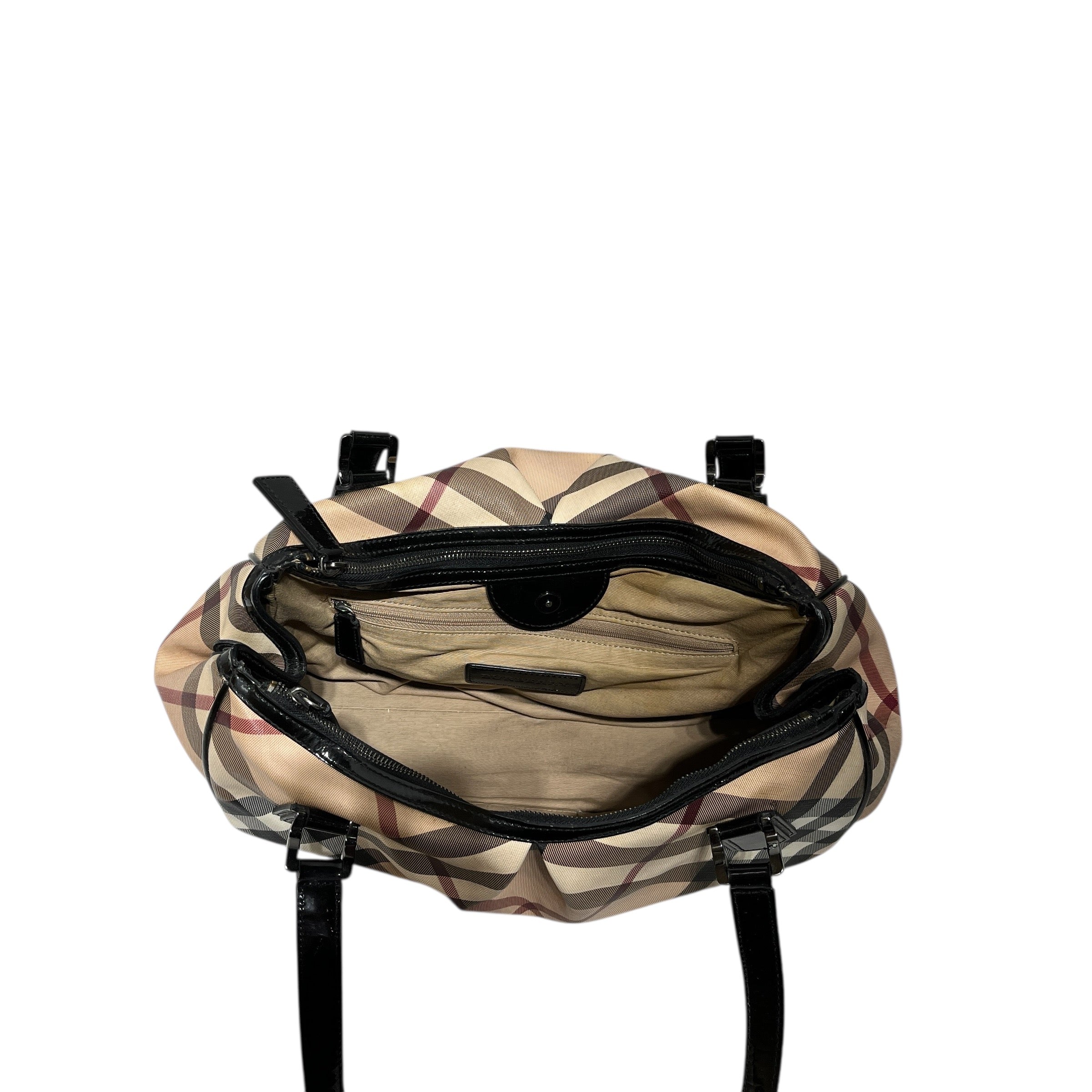 BURBERRY/Bag/Plaid/BEG/trim supernova check view 4