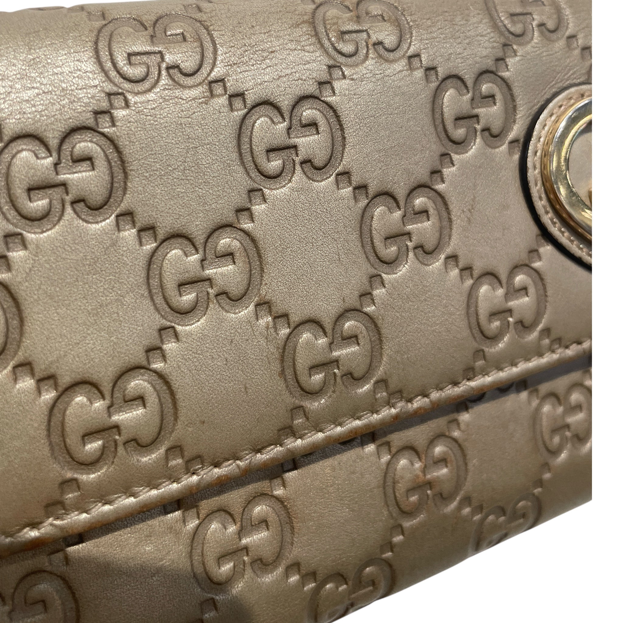 GUCCI/Long Wallet/Monogram/Leather/BEG/L's/GUCCISSAMA HEART WALLET view 7