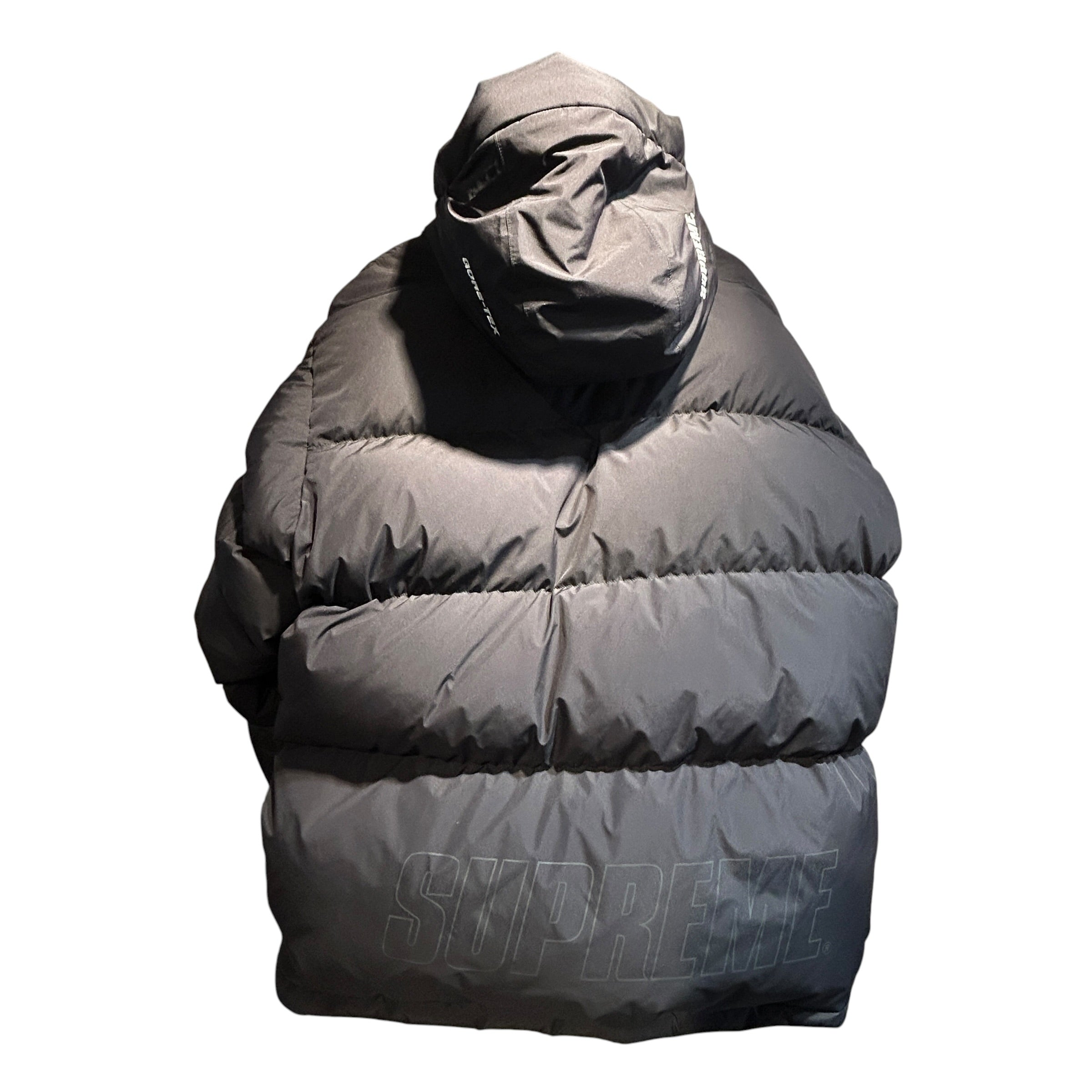 Supreme/Puffer Jkt/L/Nylon/BLK/ view 2