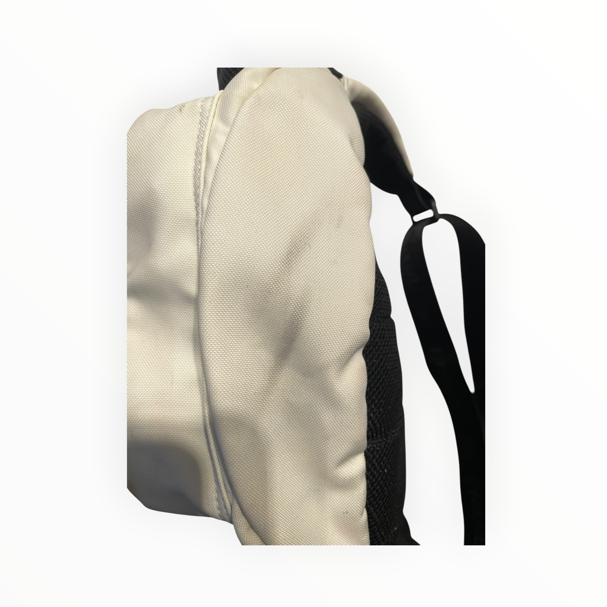 CHANEL/Cross Body Bag/Cotton/WHT/FANNY BAG view 5