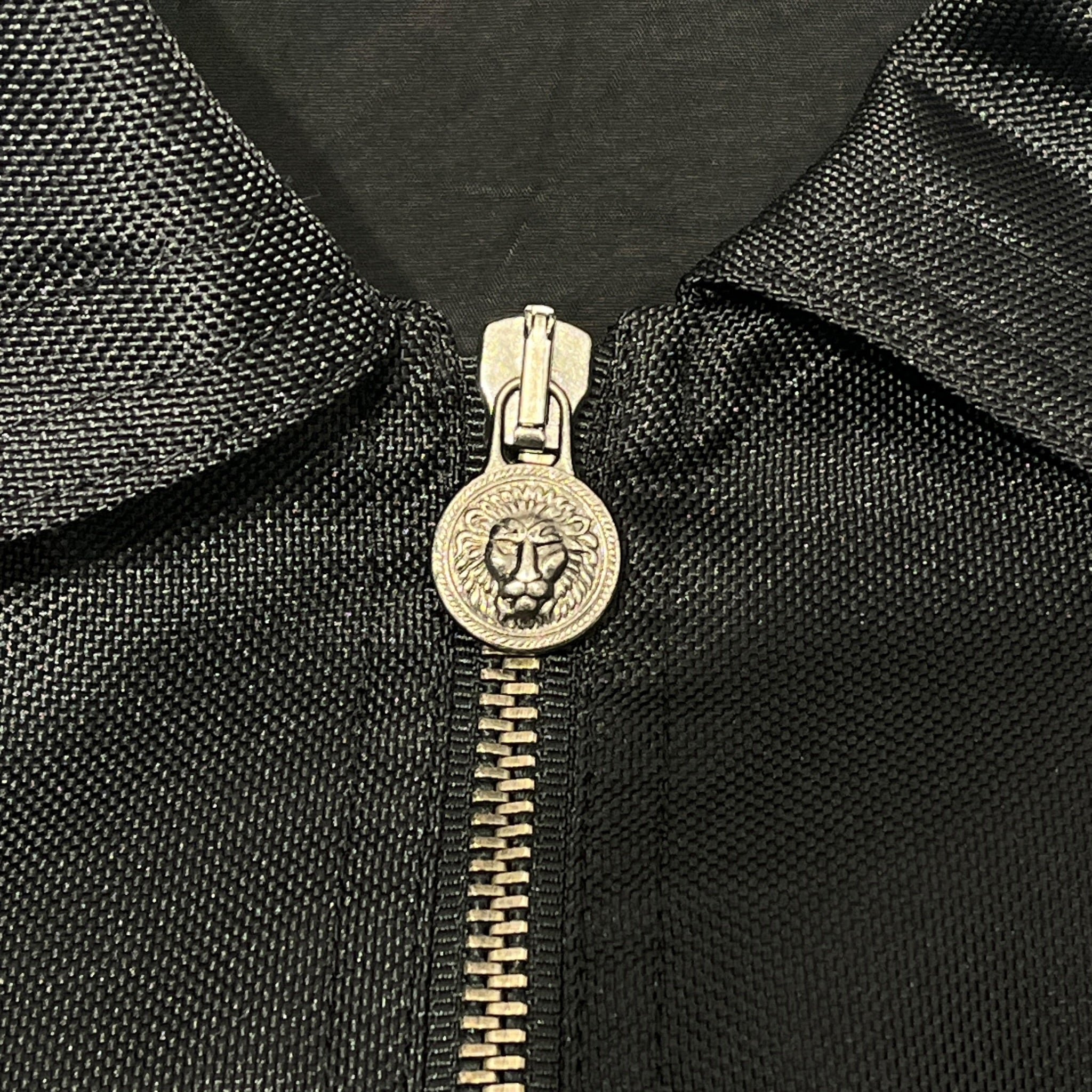VERSUS VERSACE/Jacket/34/Polyester/BLK/LION EMBLEM ZIPPER/CANVAS view 6