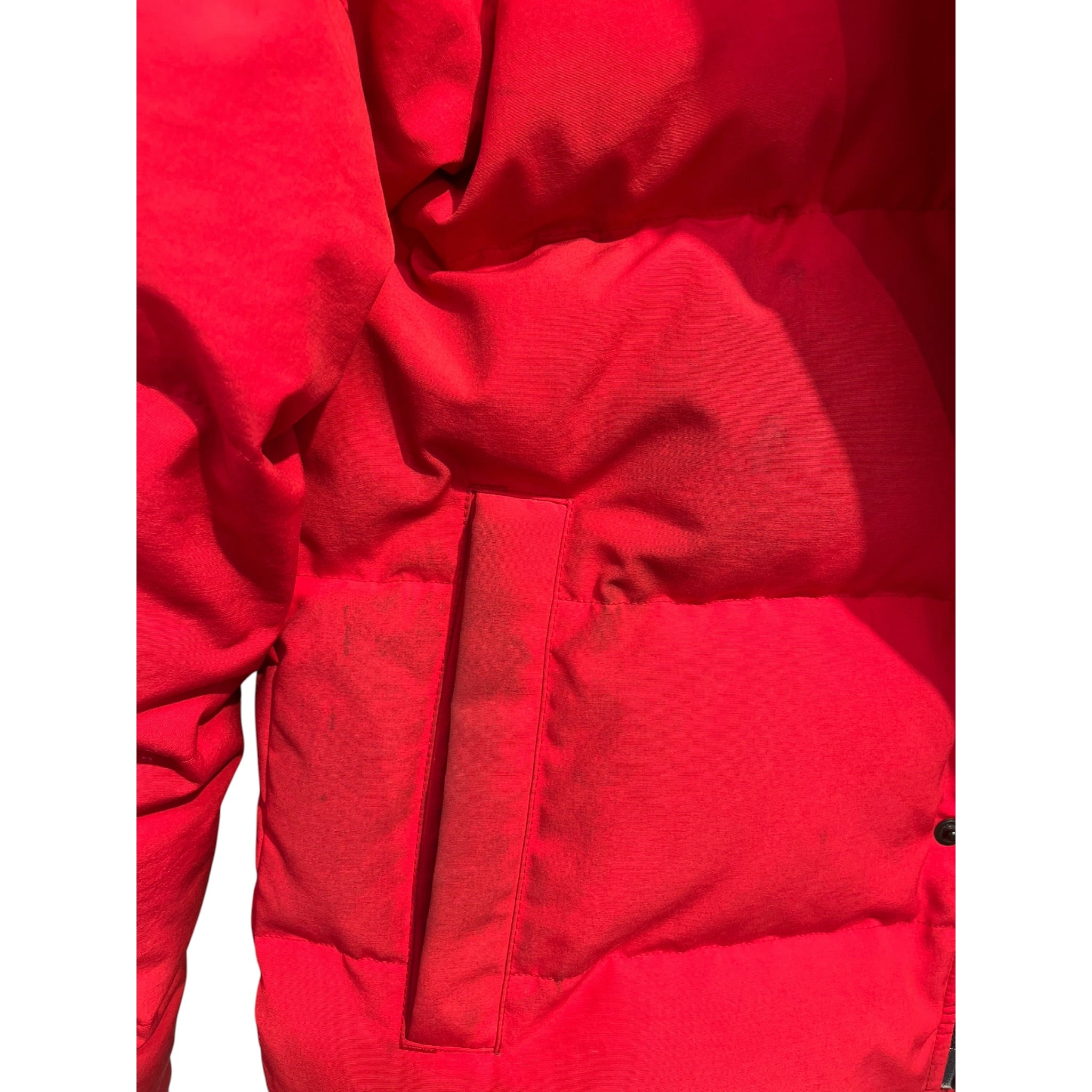 CANADA GOOSE/Puffer Coat/L/Nylon/RED/Single Breasted/ view 9