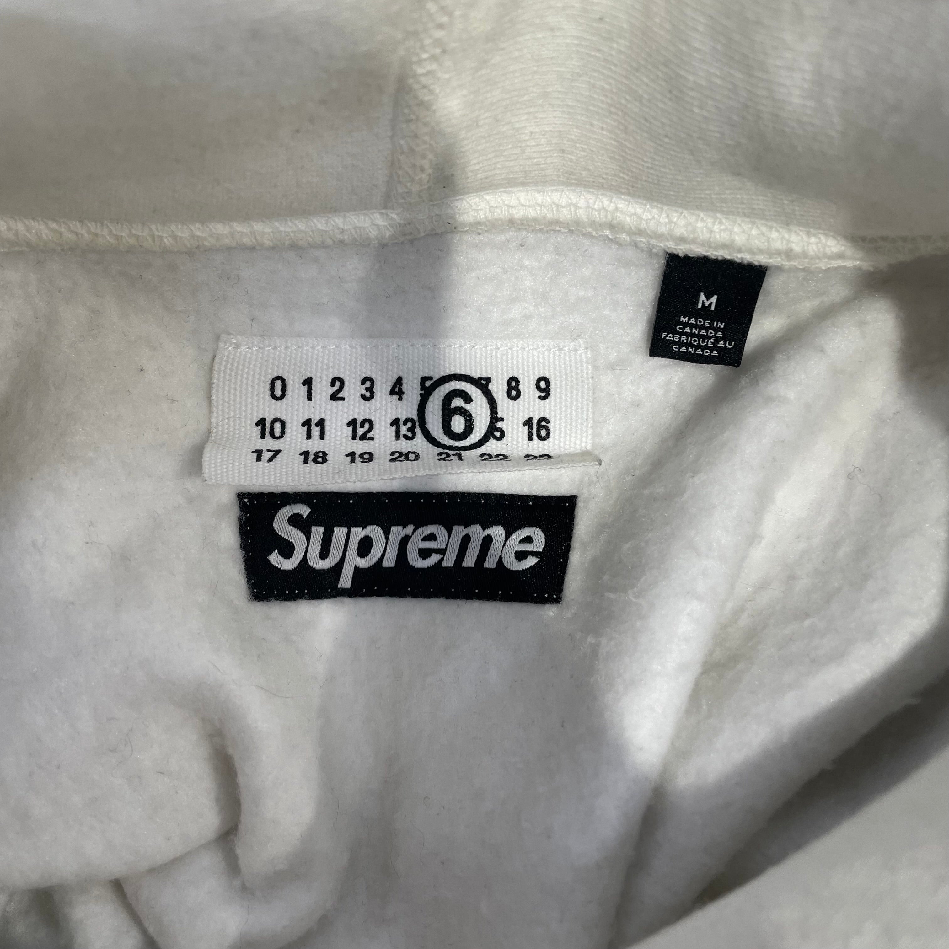 Supreme/Hoodie/M/Cotton/SLV/margiela sprypaint hoodie view 3