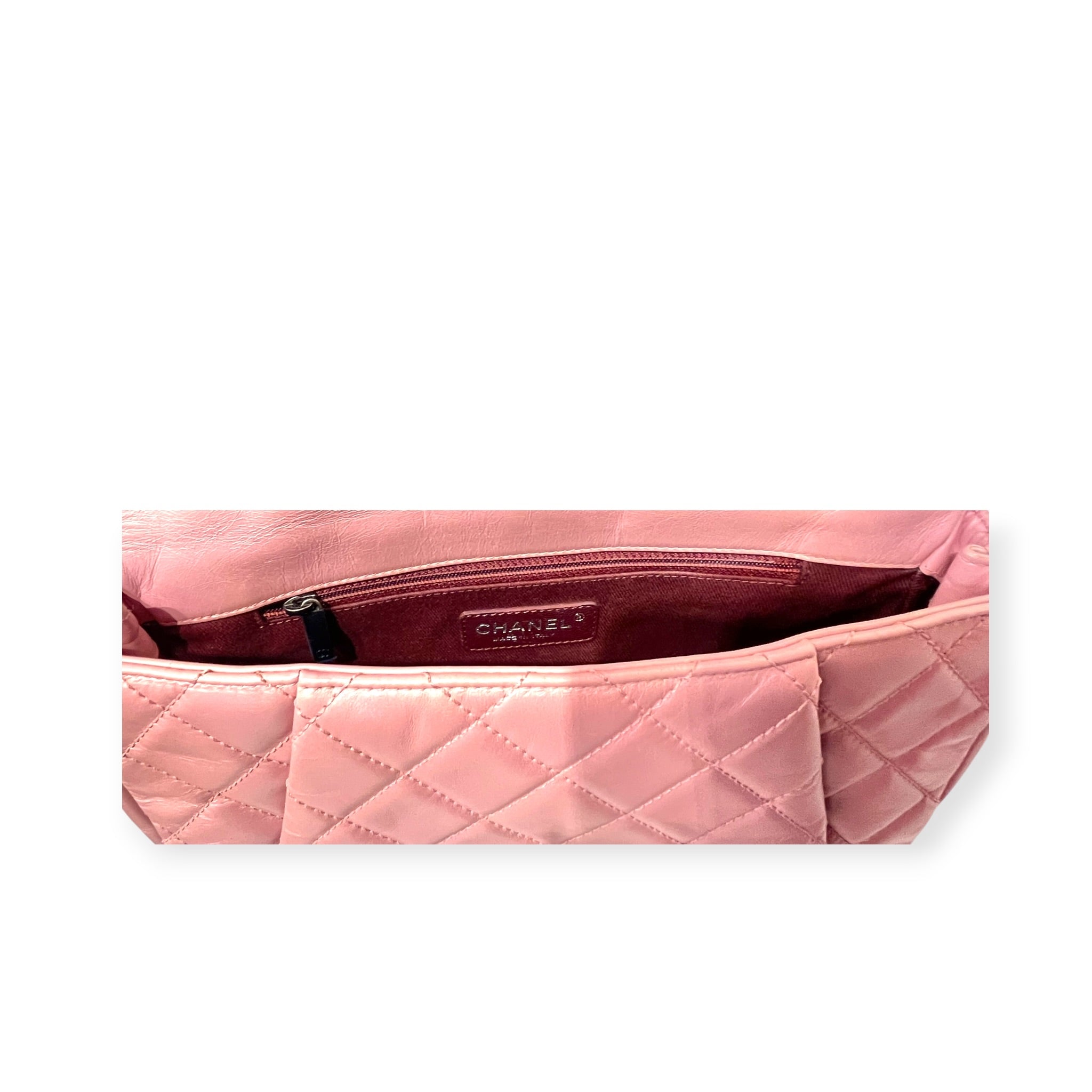 CHANEL/Bag/Leather/PNK/CHANEL COCO PLEATS FLAP BAG view 8