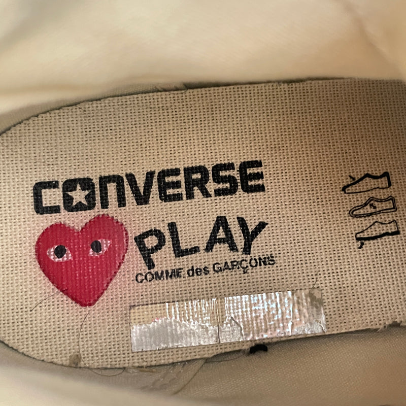 CONVERSE/Hi-Sneakers/US 8/BLK/Comme Des Garcon High