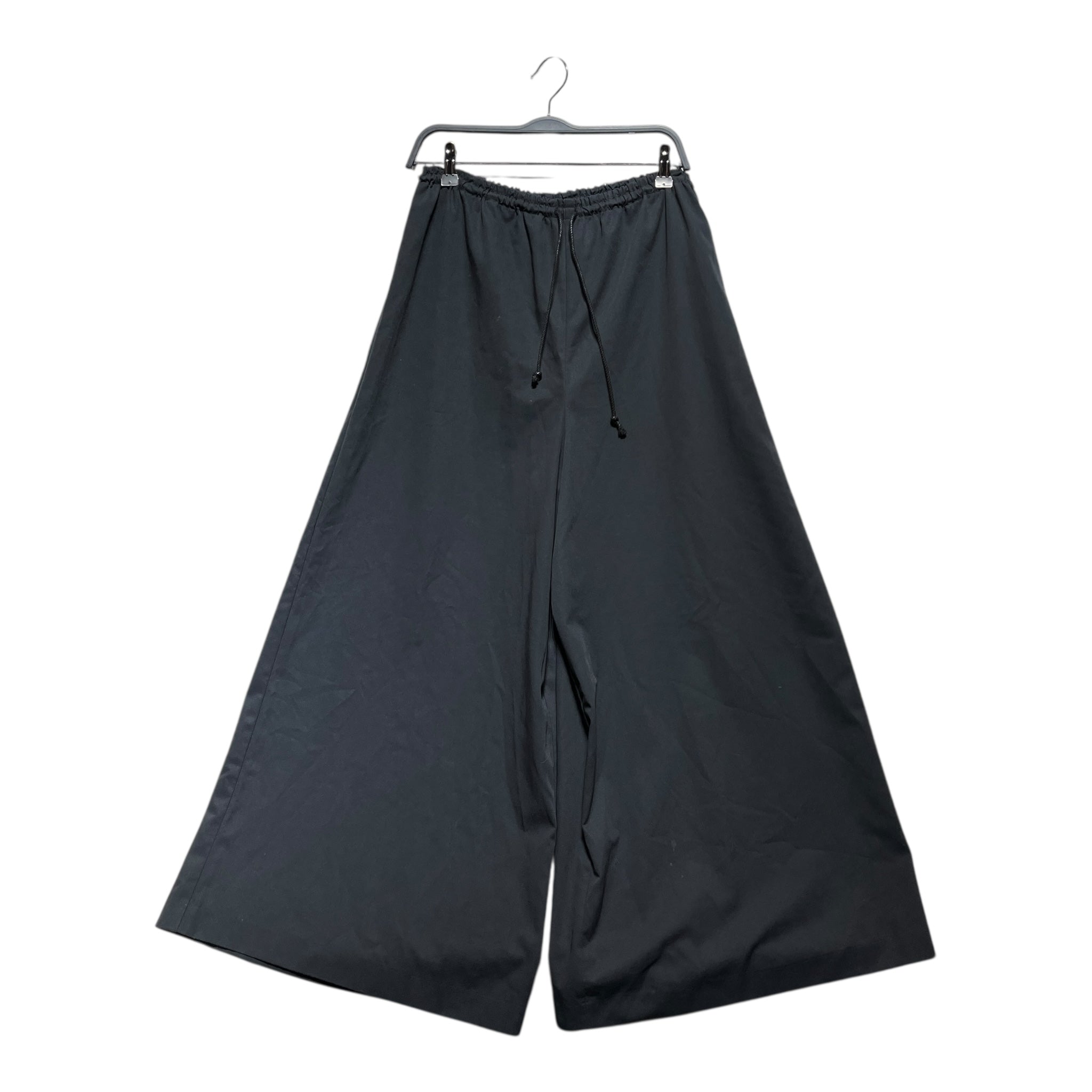 Alice Auaa/Straight Pants/4/Cotton/BLK/Back logo Wide Trousers view 1