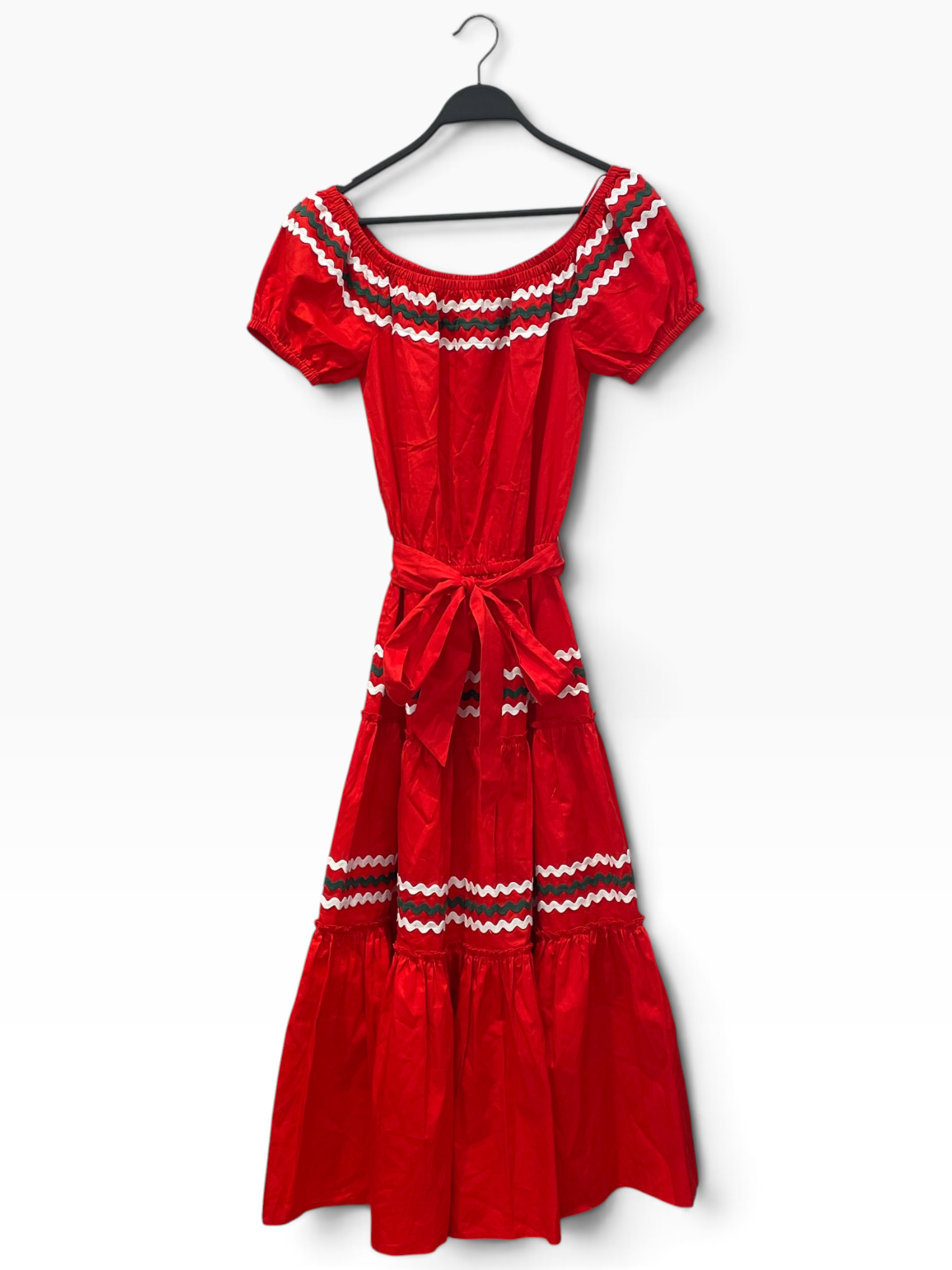 TORY BURCH/SL Dress/XS/Cotton/RED/ view 1