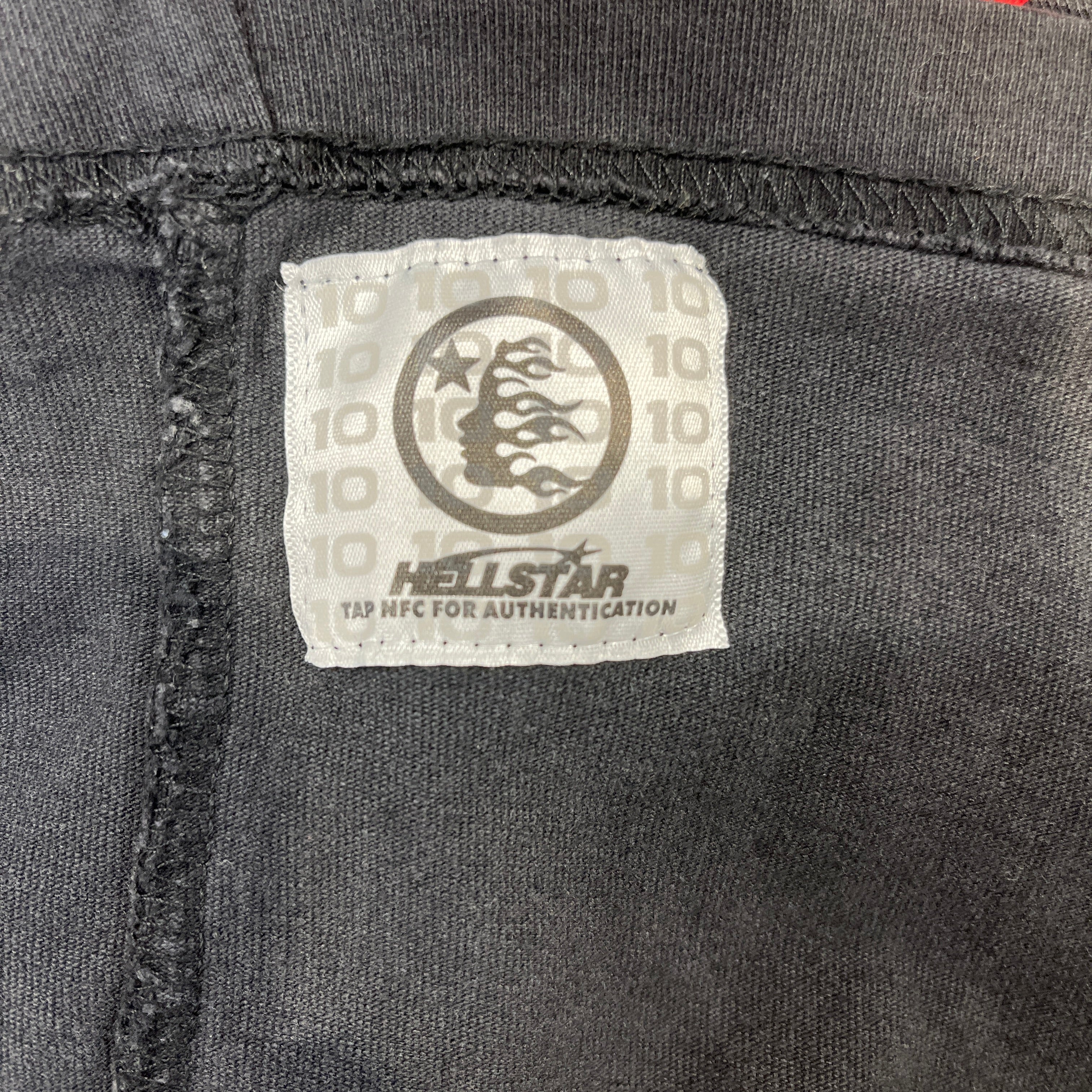 HELLSTAR/Sweatshirt/XL/Cotton/BLK/Oversize/HELLSTAR SPORTS view 4