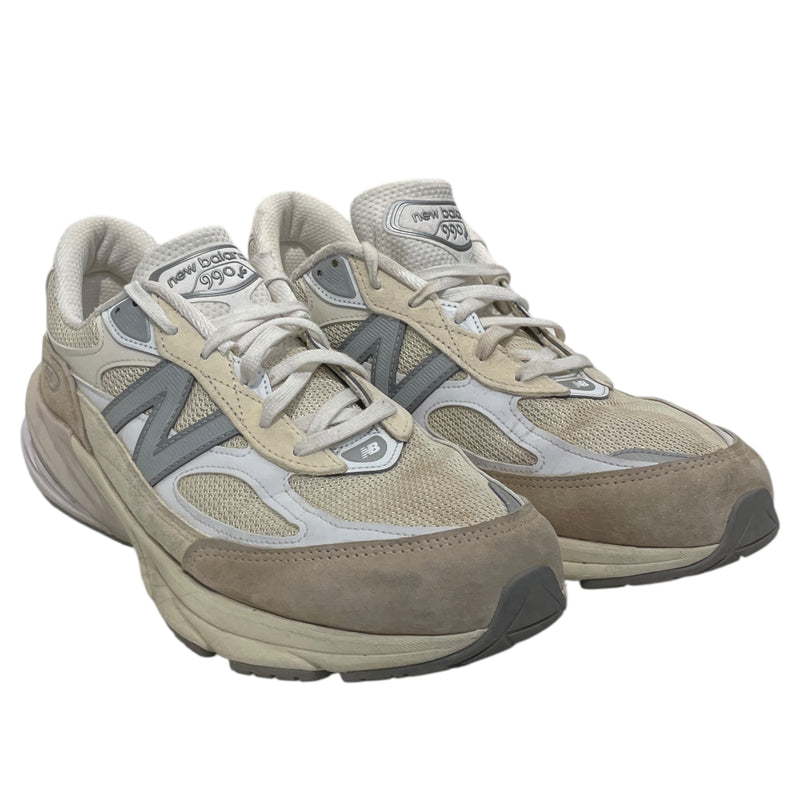 NEW BALANCE/Low-Sneakers/US 11.5/Suede/CRM/990v6