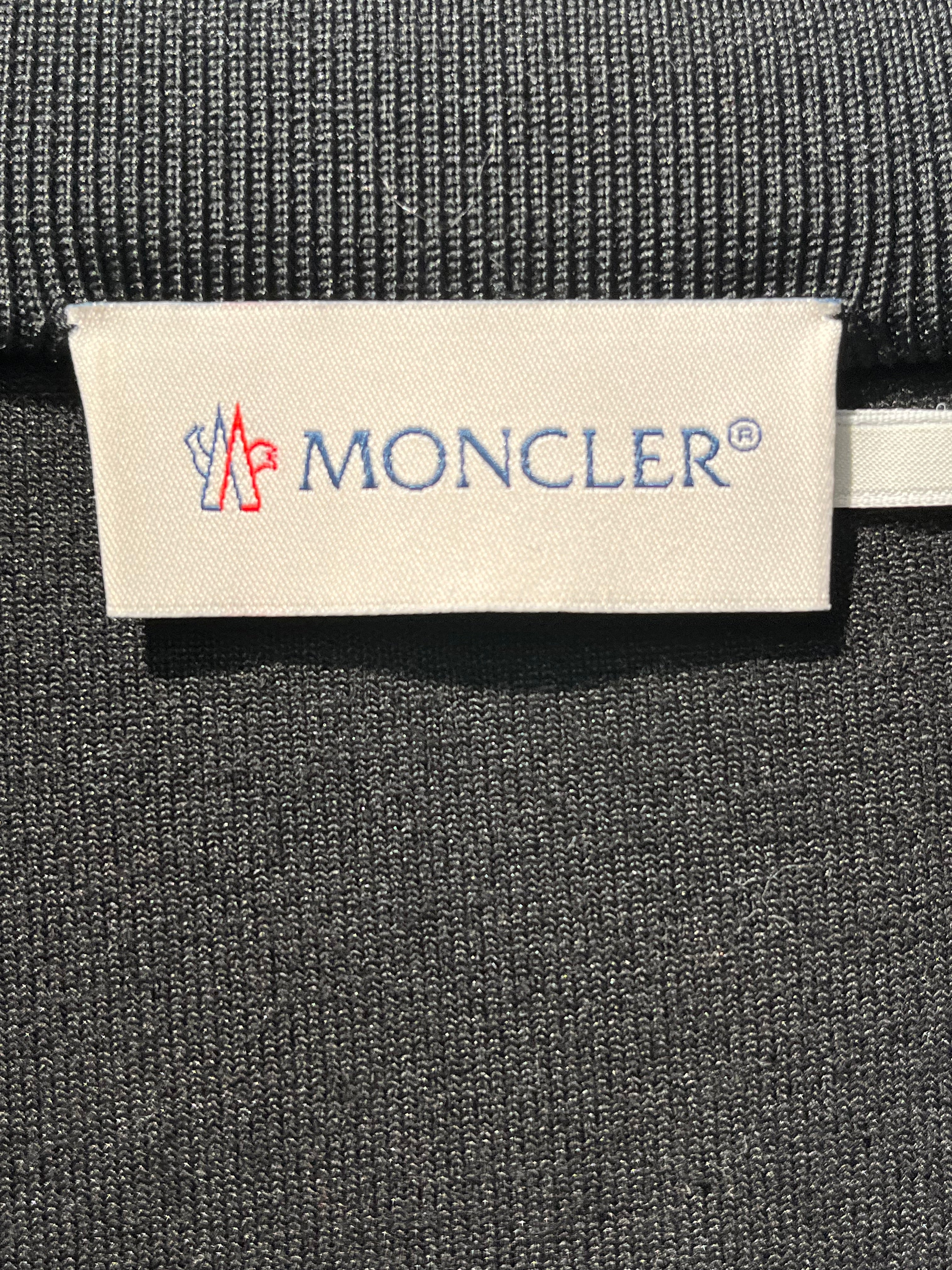 MONCLER/Track Jkt/XL/Cotton/BLK/VELOUR MAGLIA CARDIGAN view 5