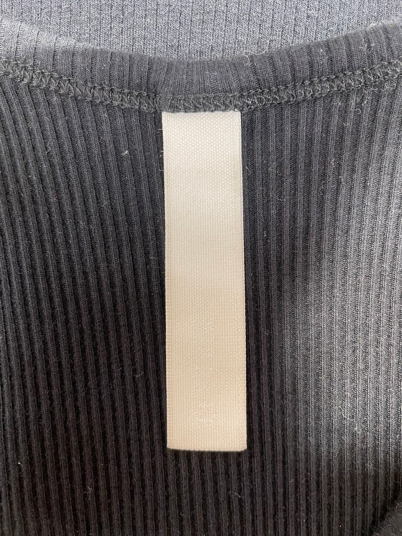 DION LEE/Camisole/XS/Cotton/BLK/INTERLINK BLACK TANK