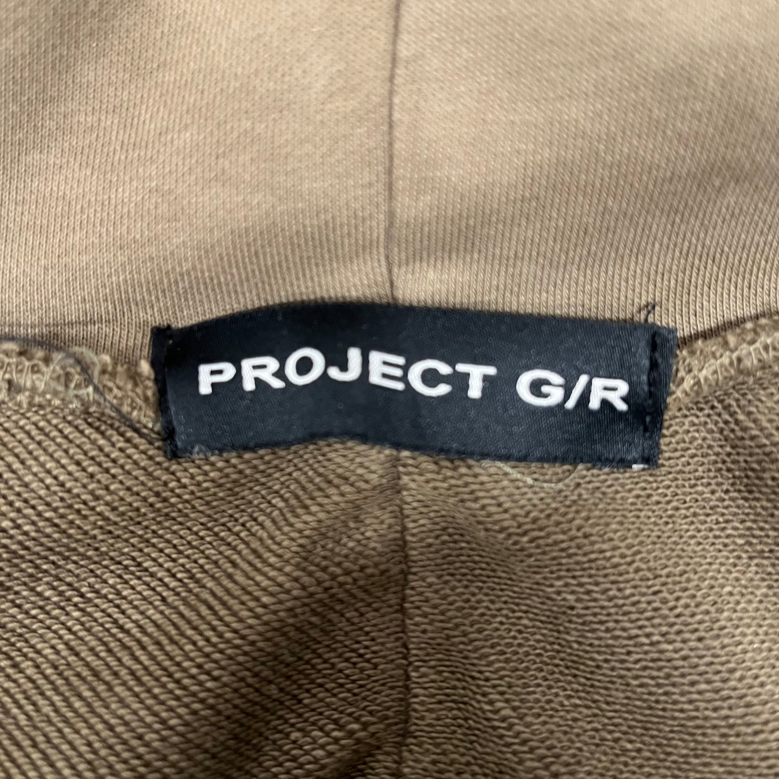 PROJECT G/R/Zip Up Hoodie/3/Cotton/GRN/ view 3