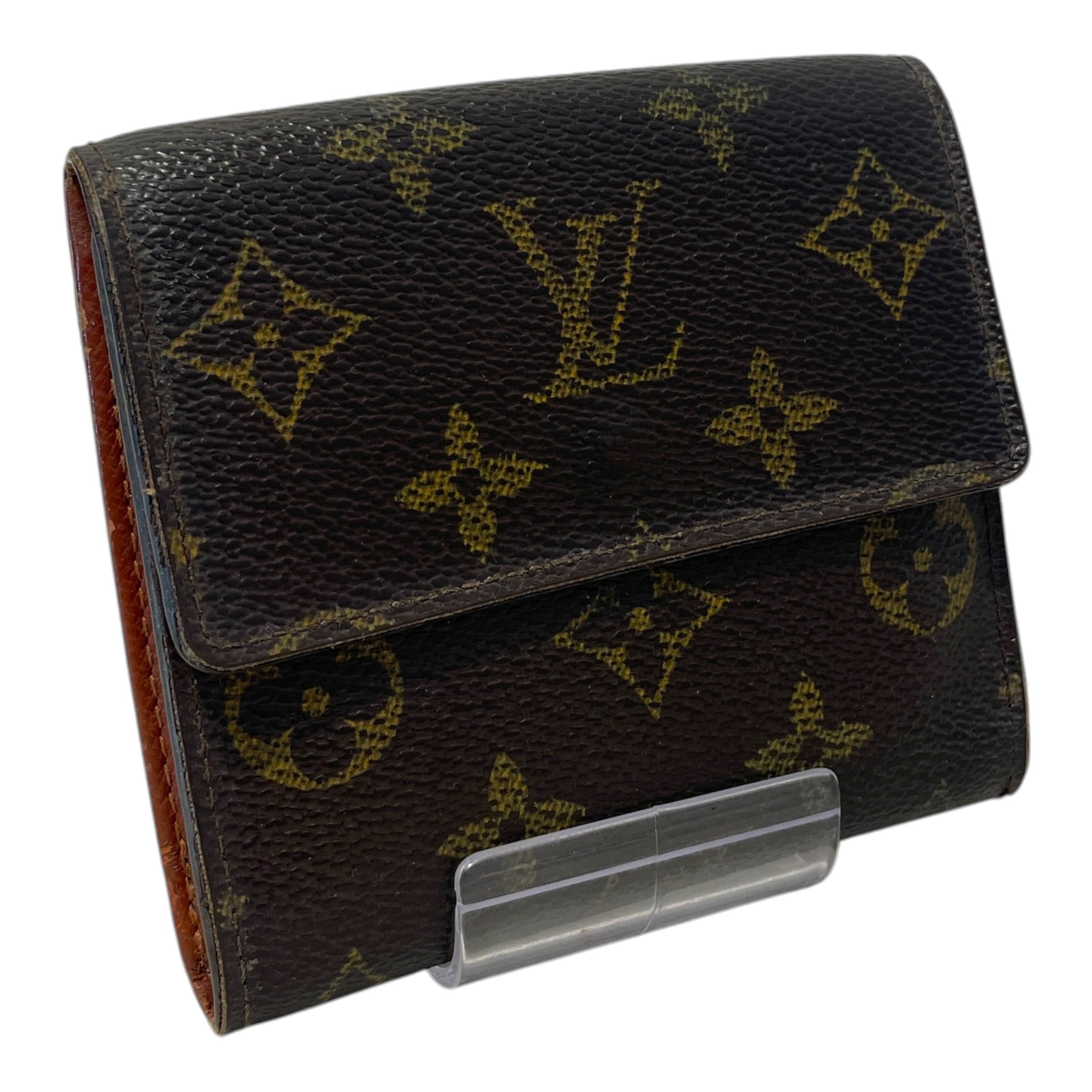 LOUIS VUITTON/Trifold Wallet/Monogram/Leather/BRW/M's/Porte Monet Bier view 2