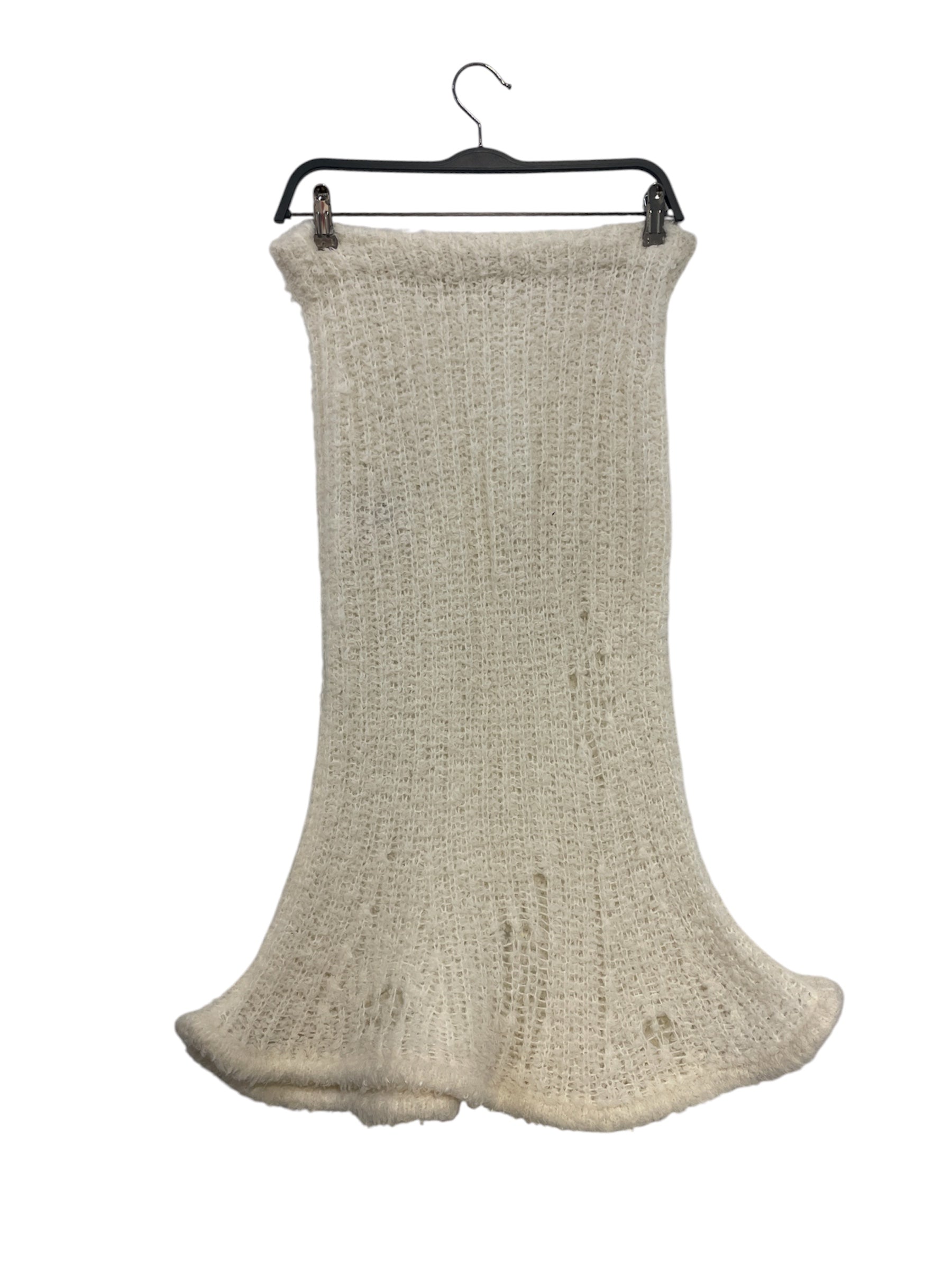 Acne Studios/Long Skirt/L/Wool/CRM/LOOSE KNIT FLAR BOTTOM view 2