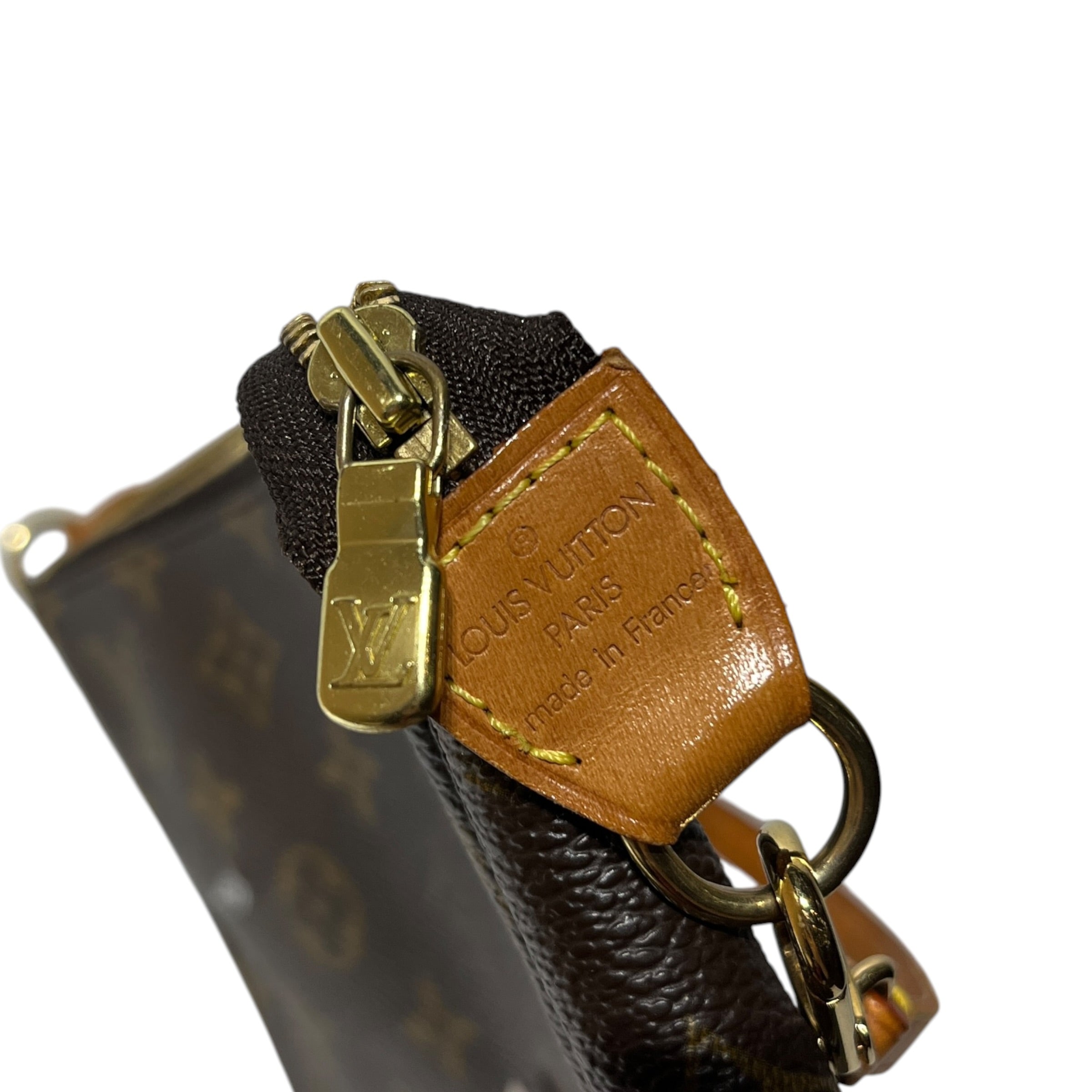 LOUIS VUITTON/Hand Bag/Monogram/Leather/BRW/POCHETTE ACCESSOIRE view 6
