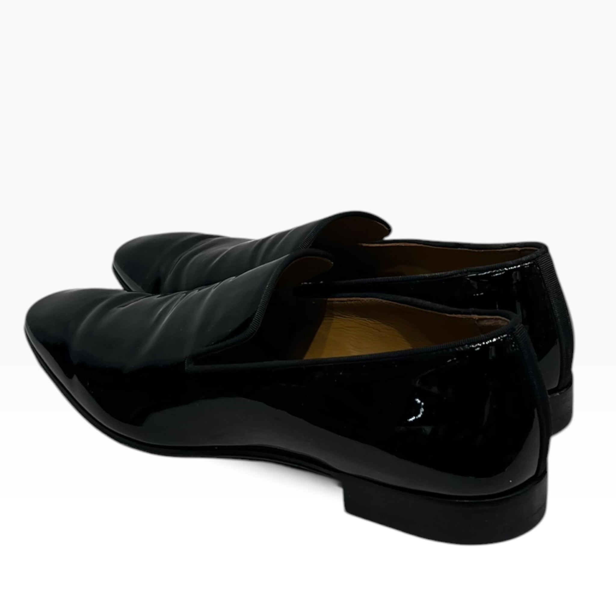Christian Louboutin/Low-Sneakers/EU 43/Leather/BLK/Calfskin Leather view 2