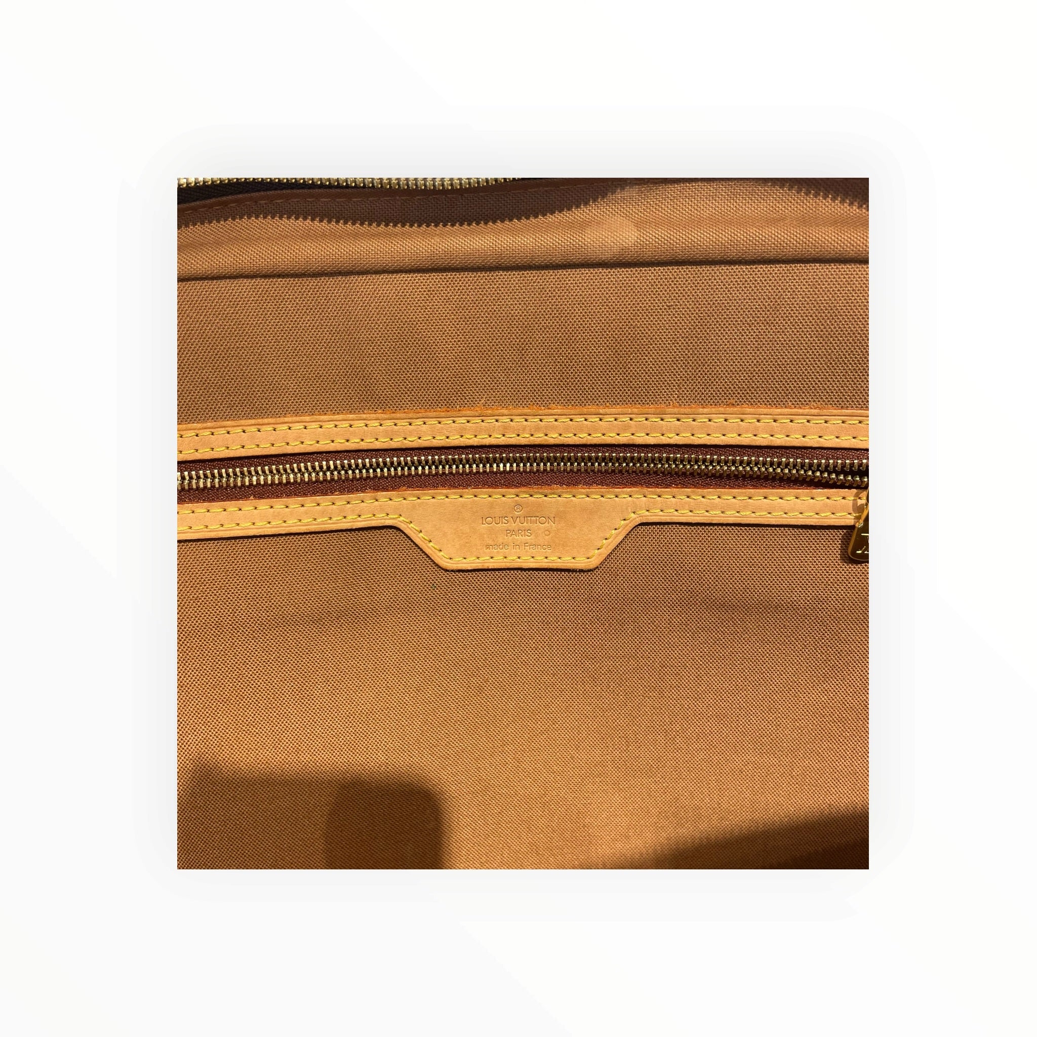 LOUIS VUITTON/Bag/Leather/BRW/Mono Porte-Doc Pegase view 5
