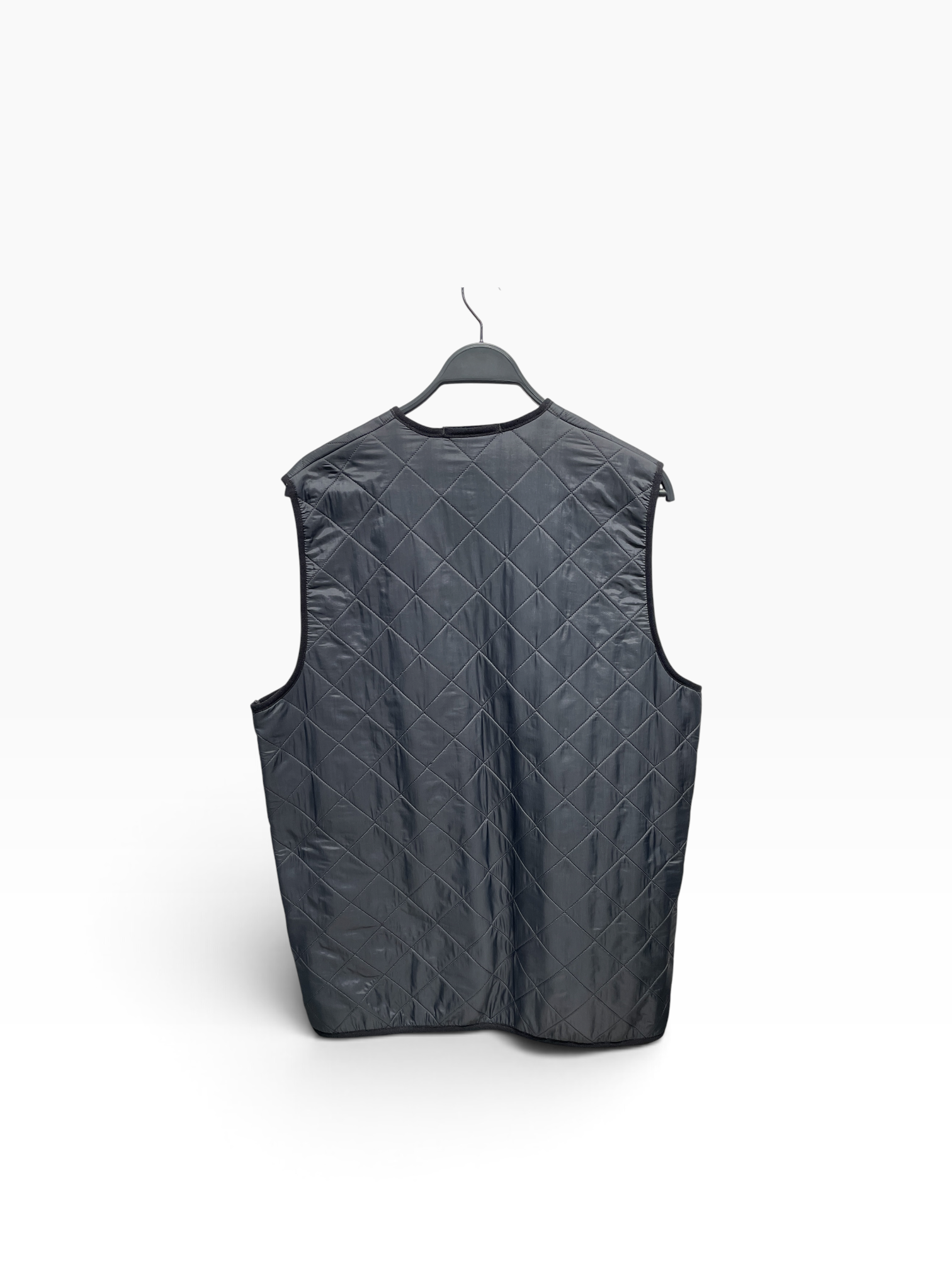 Barbour/Quilted Vest/L/BLK/Polarquilt waistcoat zip view 2