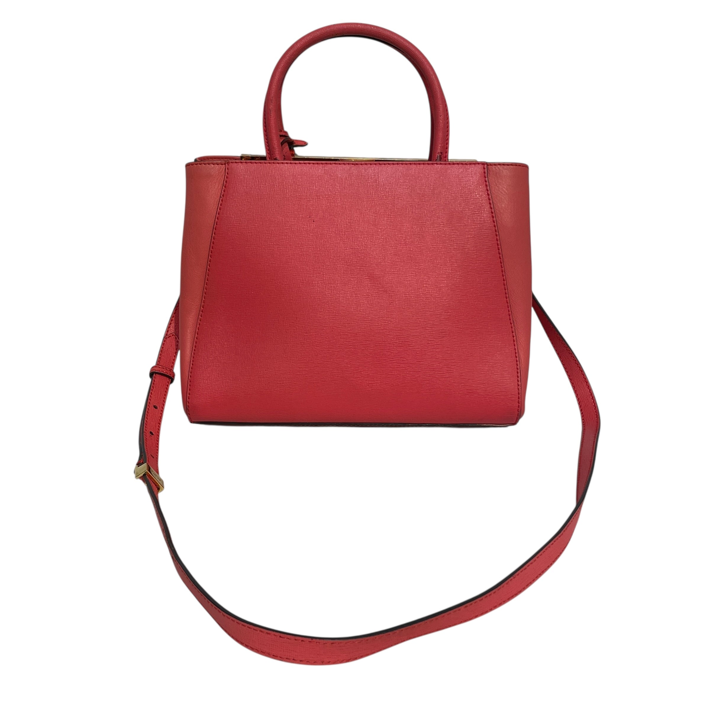 FENDI/Hand Bag/Leather/RED/2Jours Satchel Ice Cream Charm view 2